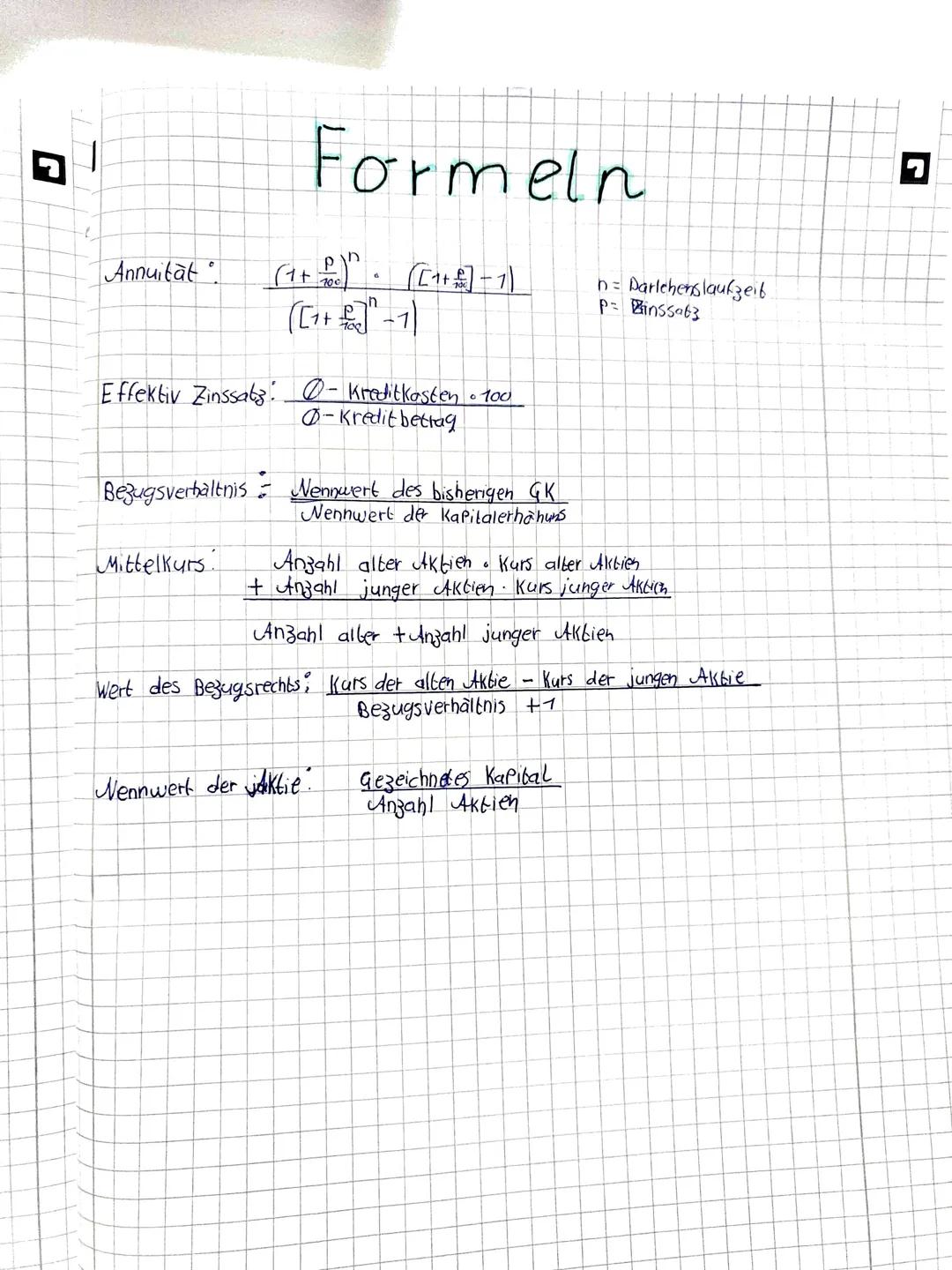1
▸ BWL-Klausur way-
Finanziening
Außen finanzierung! Kapitalbeschaffung dus Quellen, die nicht
unmittelbar in einem Zusammenhang mit dem zu