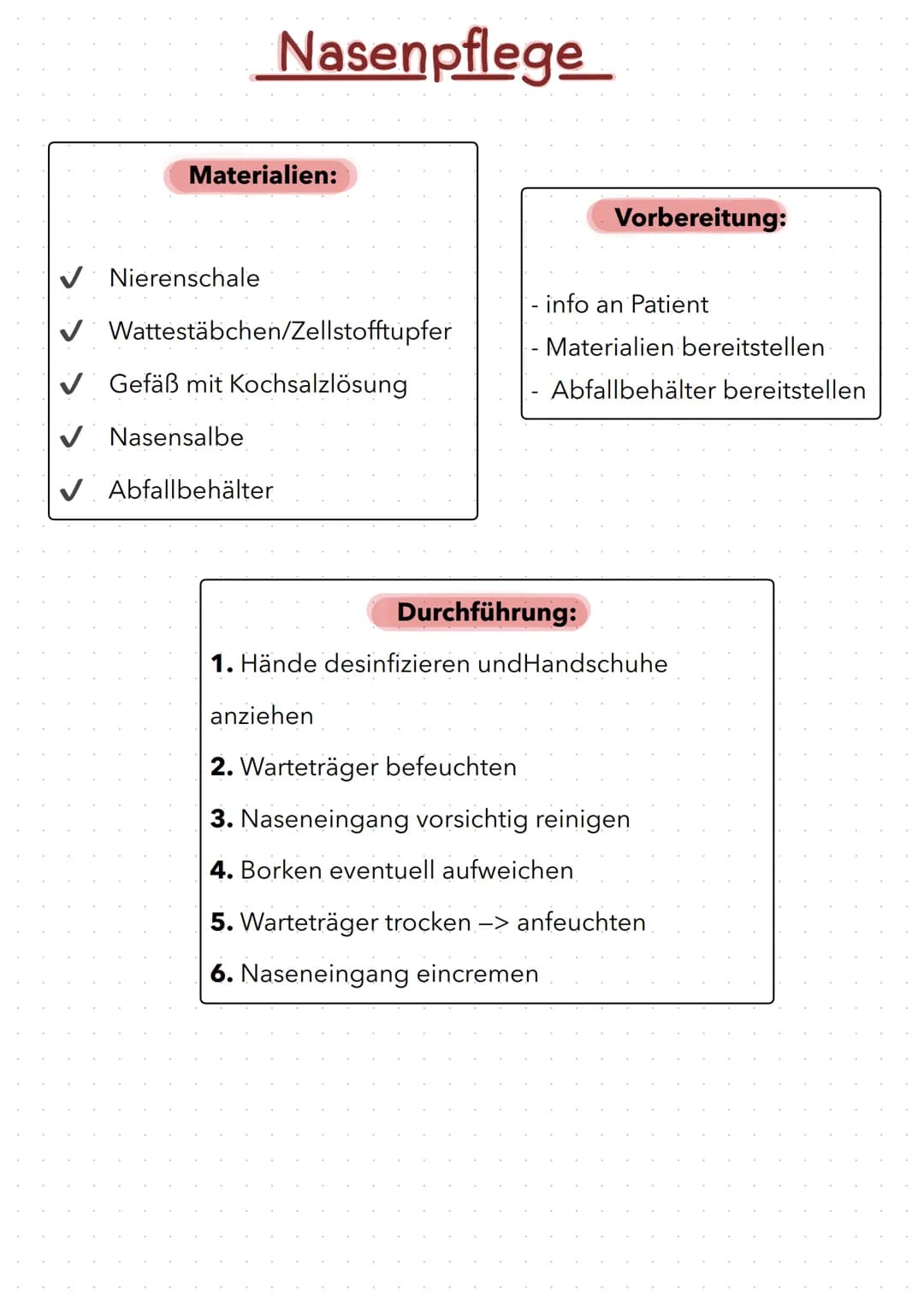 Wann Trockenrasur ?
bei Pat. mit Blutverdünner
(Blutungsgefahr zu hoch beim
schneiden)
• starke Infektionskrankheiten
• verwirrte Patienten
