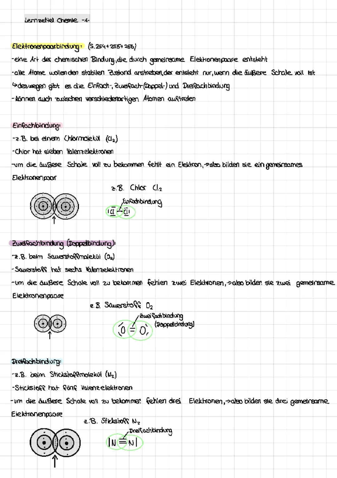 Elektronenpaarbindung