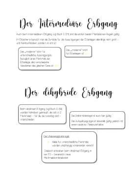 Know Intermediärer und dihybrider Erbgang  thumbnail