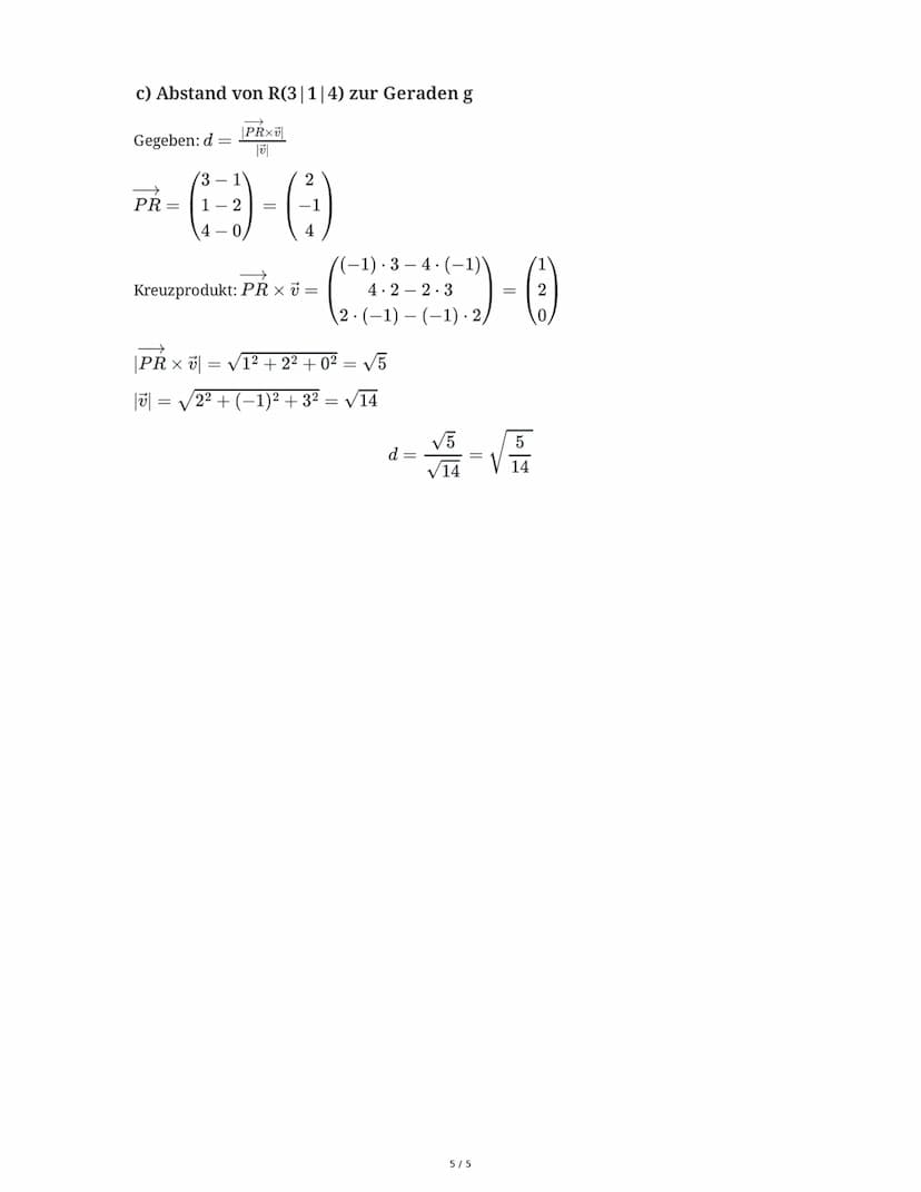 Deutschland/Nordrhein-Westfalen
03.06.2025
Mathe ZK NRW: Vektoren und Analysis
Klasse 11, Gymnasium
basierend auf Altklausuren
Aufgabe 1
Geg