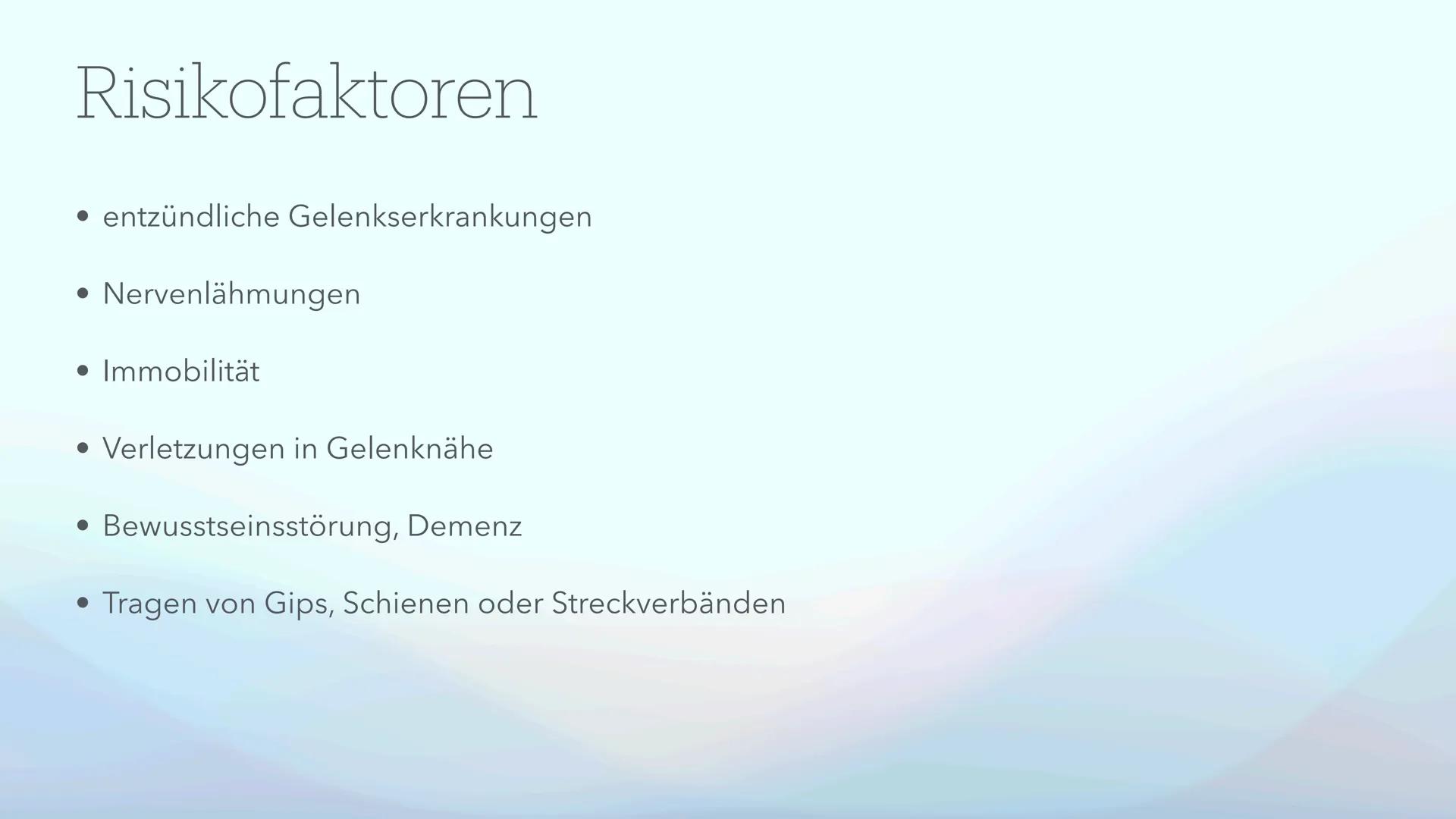 # Kontrakturenprophylaxe
Erkennen, Behandeln und Vorbeugen von Kontrakturen Was fällt euch zum Thema
Kontrakturen ein?
Mentimeter: Inhalts
