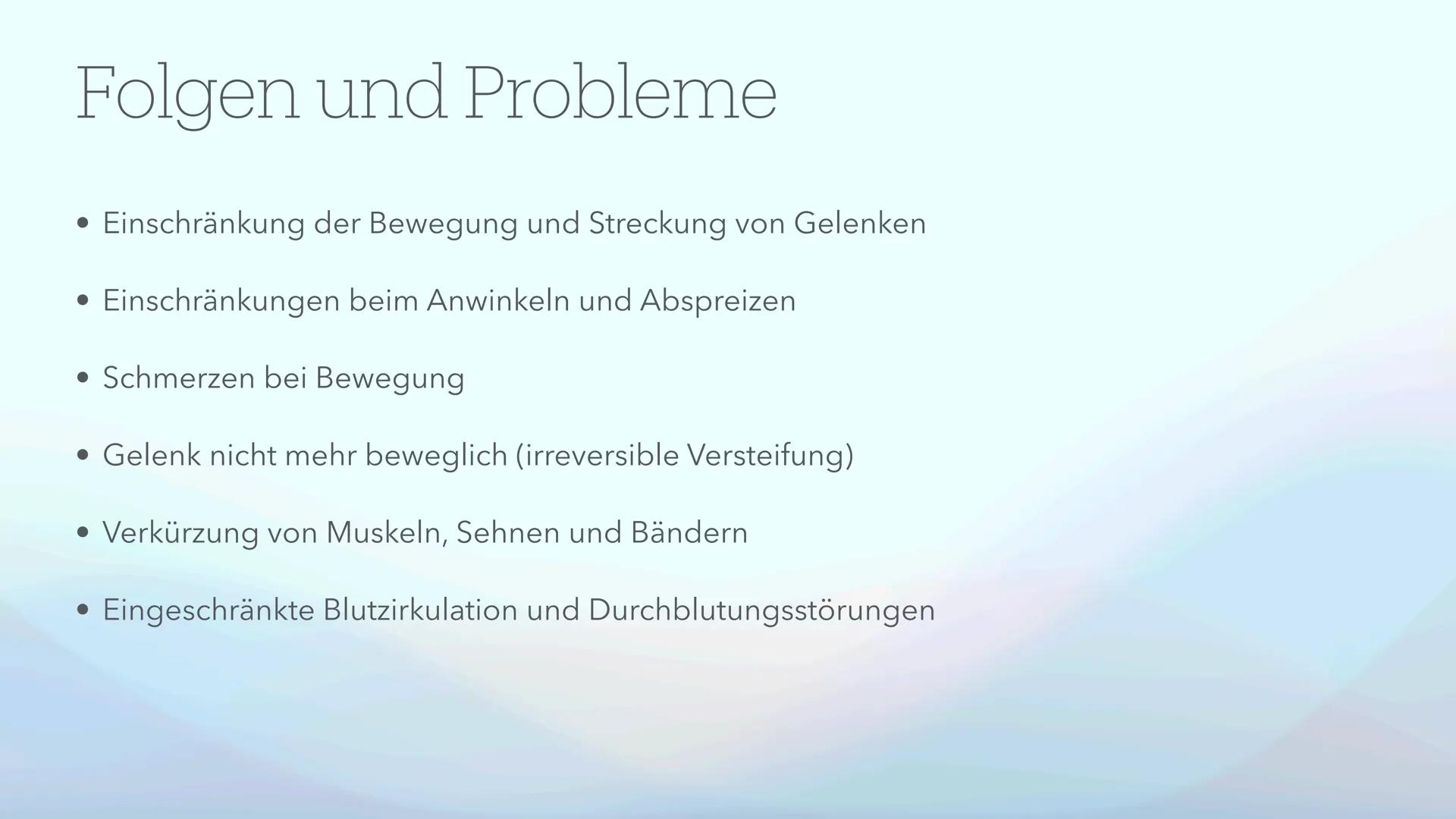 # Kontrakturenprophylaxe
Erkennen, Behandeln und Vorbeugen von Kontrakturen Was fällt euch zum Thema
Kontrakturen ein?
Mentimeter: Inhalts