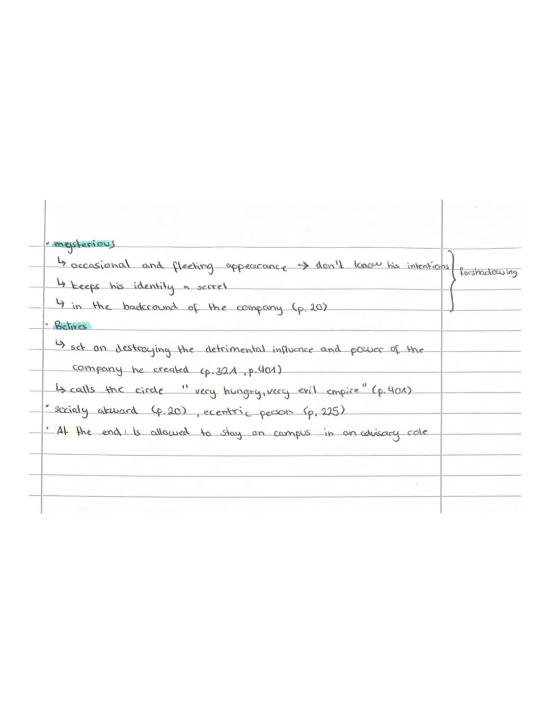 The Three Wise Men.
Write down information about their character, responsibilities, attitudes
and activities in "The Circle".
Eamon Baily →→