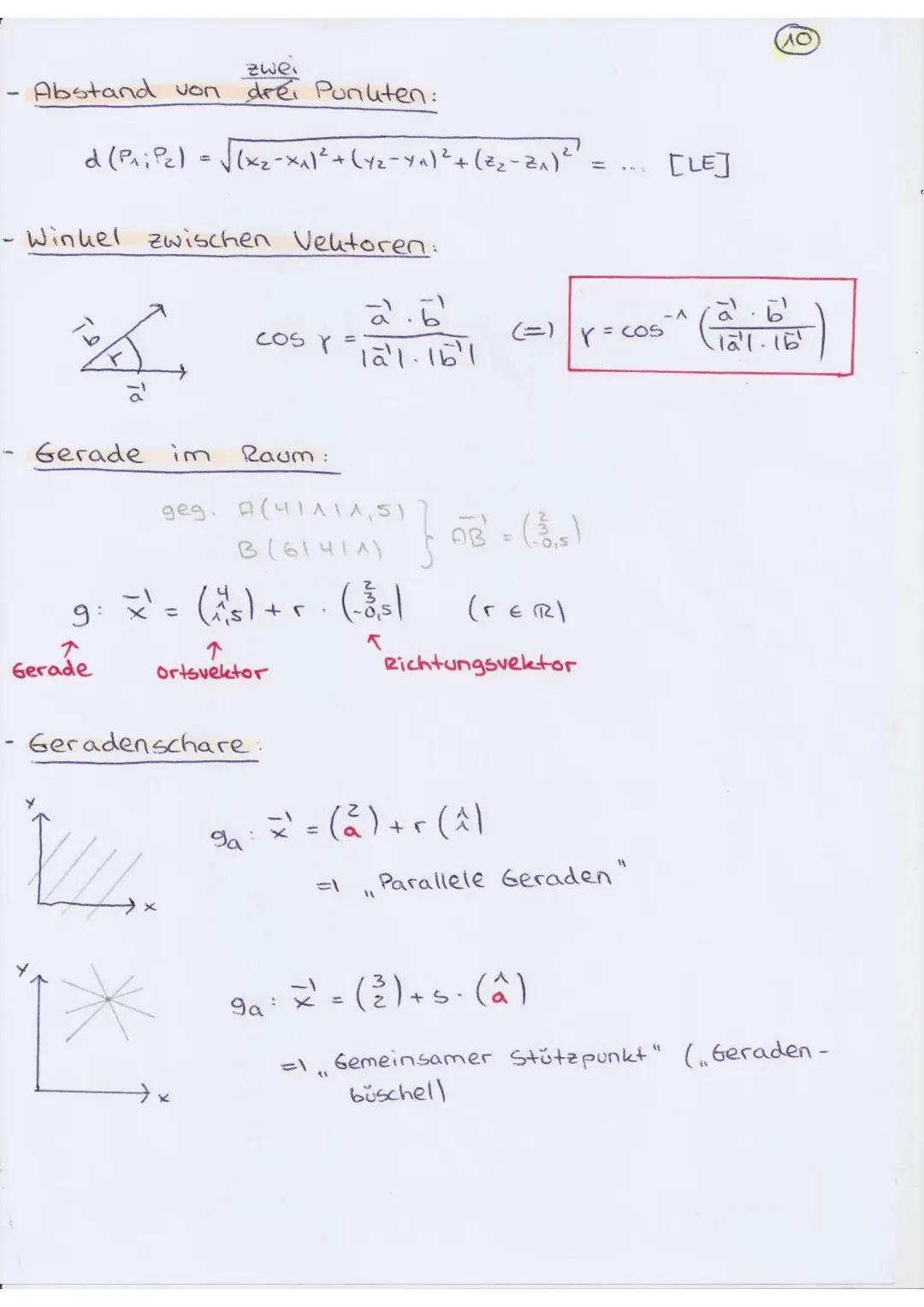 # MATHE
# ABITUR 2023
# Geometrie
FACH: Mathematik - Leistungskurs - Abstand von $\underset{drei}{zwei}$ Punkten:
$d (P_1;P_2) = \sqrt{(x_