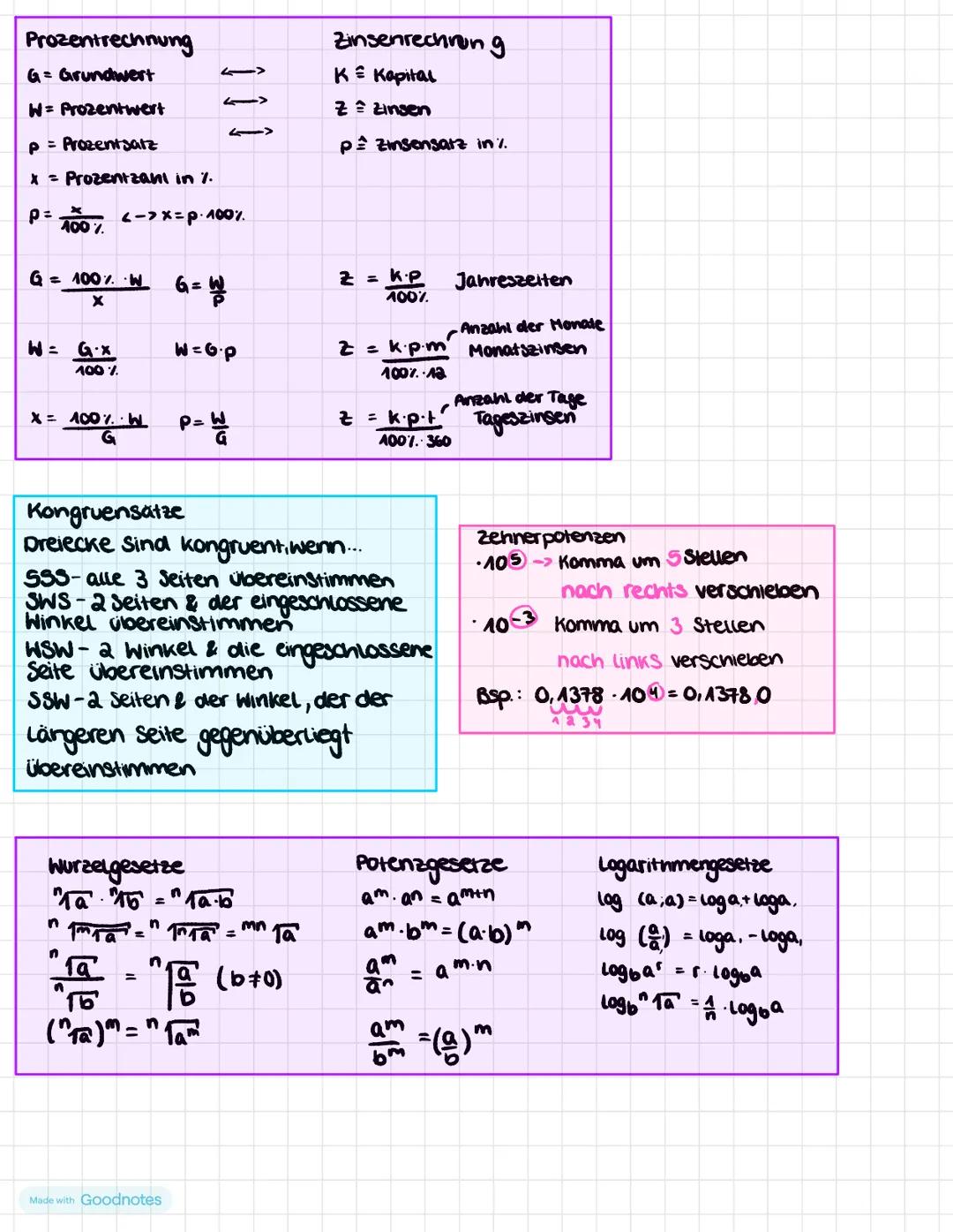 # Grundwissen
Eine zahl noch o ist immer A
$a^0 = 1$
X+X+X = 3x
X·X·X =
x3
4 = 0.5 = 50%.
4 = 0,25 = 25%
= 0,2 = 20%
23
27.01.2024
V