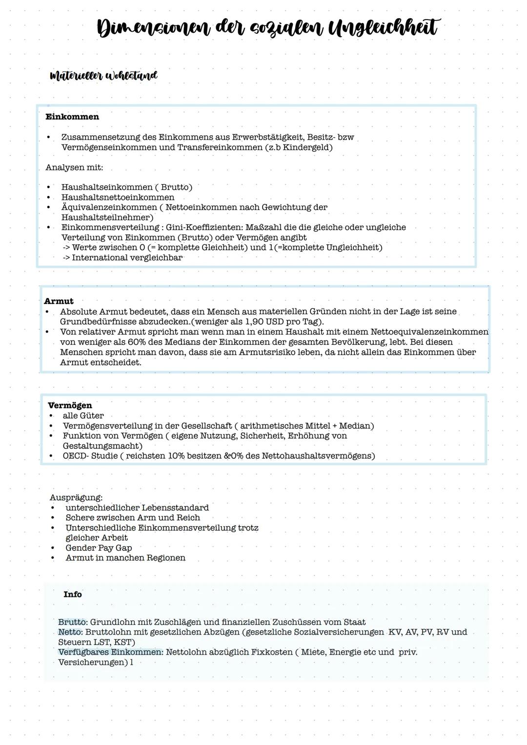 # Soziale Ungleichheit
Ungleich
Gleich
- Genderpay Gap
- Diskriminierung aufgrund äußerer Merkmale
- Großer Unterschied zwischen Arm und R