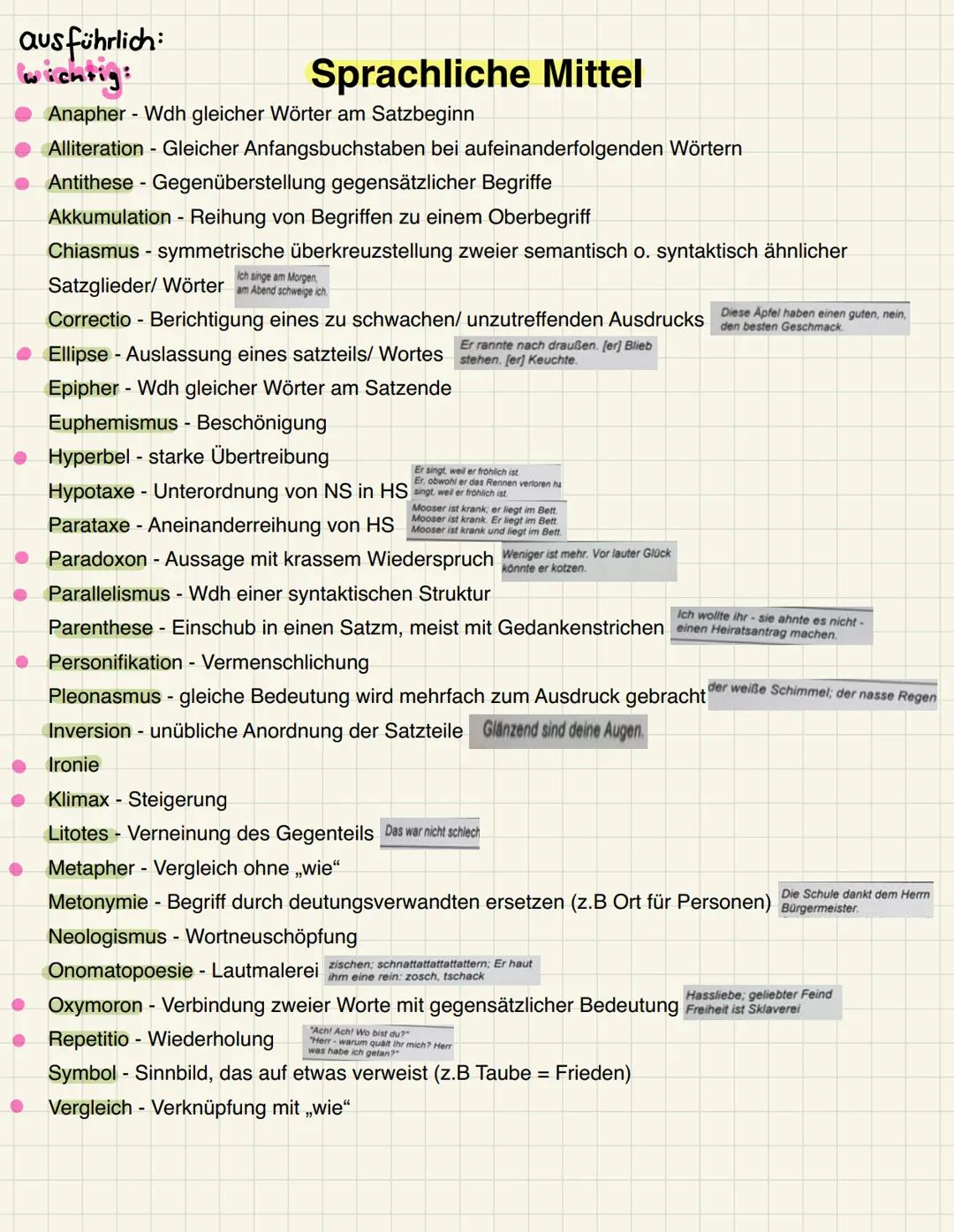was fällt dir zur Lyrik ein:
analyse:
•Sprachlich-Stil. Mittel
• Form: Reim Schema, Metrum,
kadenzen, Gedichtsformen
.
· lyrisches Ich (lyri