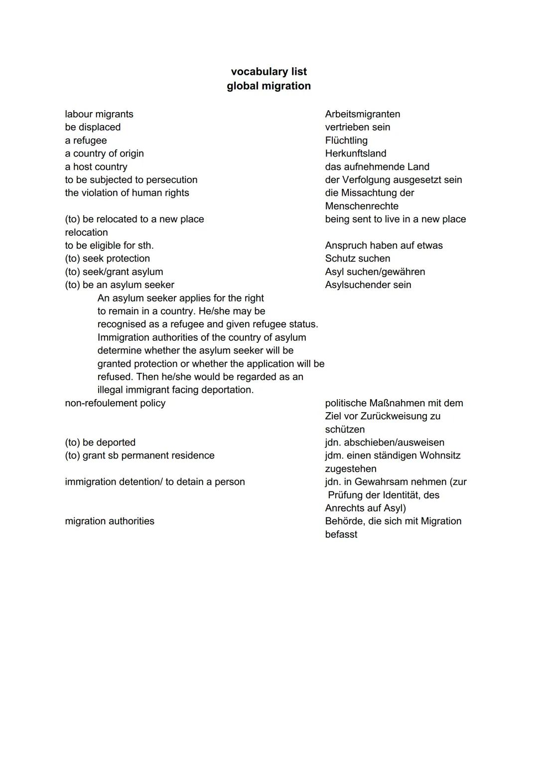 Word list
Texts: Globalization and the fashion industry
122 availability /ǝ,veilǝ'biləti/
Verfügbarkeit
goods (only pl) /gudz/
label /'lerb(