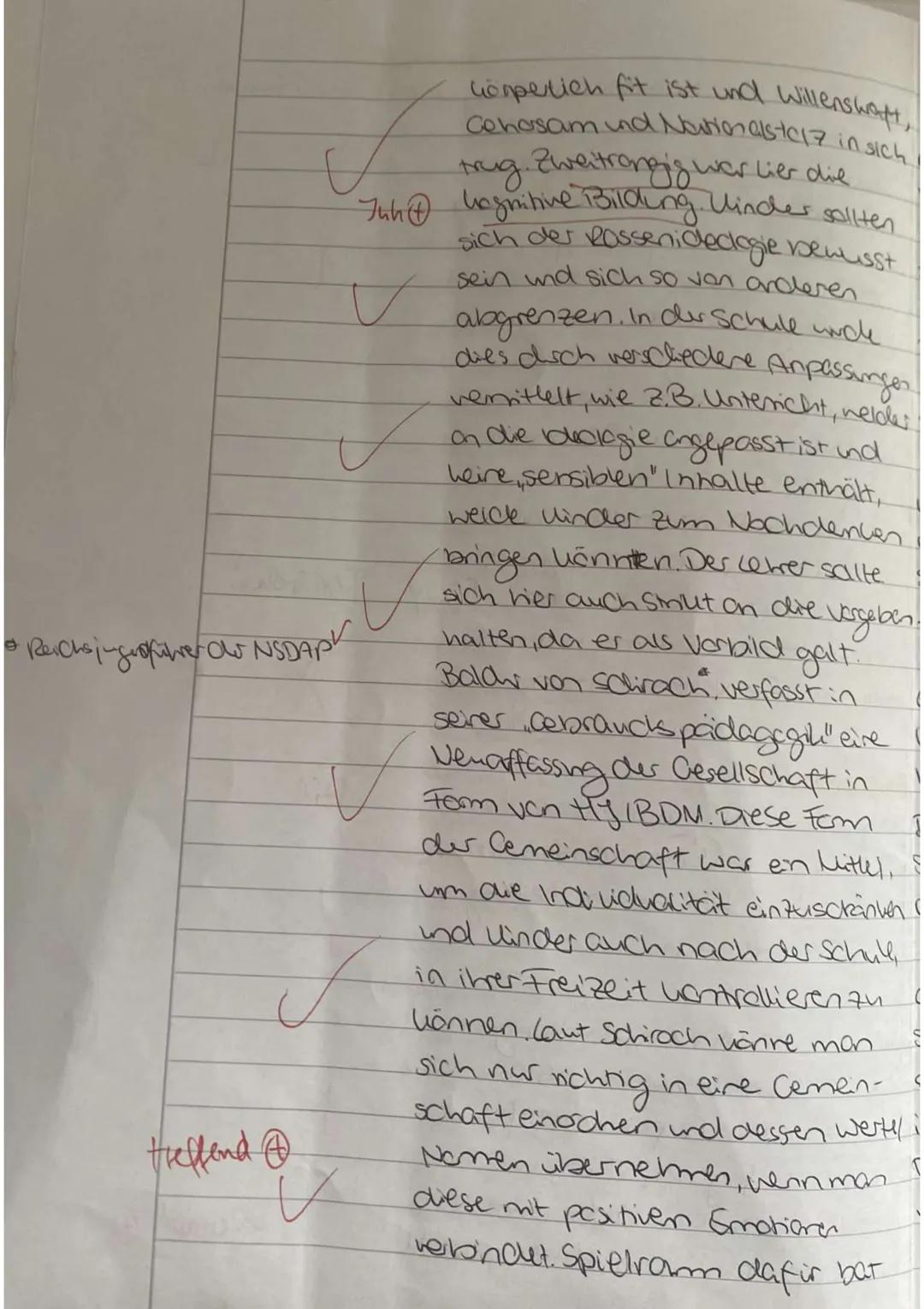 Freffendo
aus dem Roman. Die Ceschister
Oppermann"
Man @ V
Aufgabe 1³
Der vorliegende Text, Kindheit
und Jugend im Nationalsozialismy!
Bergm