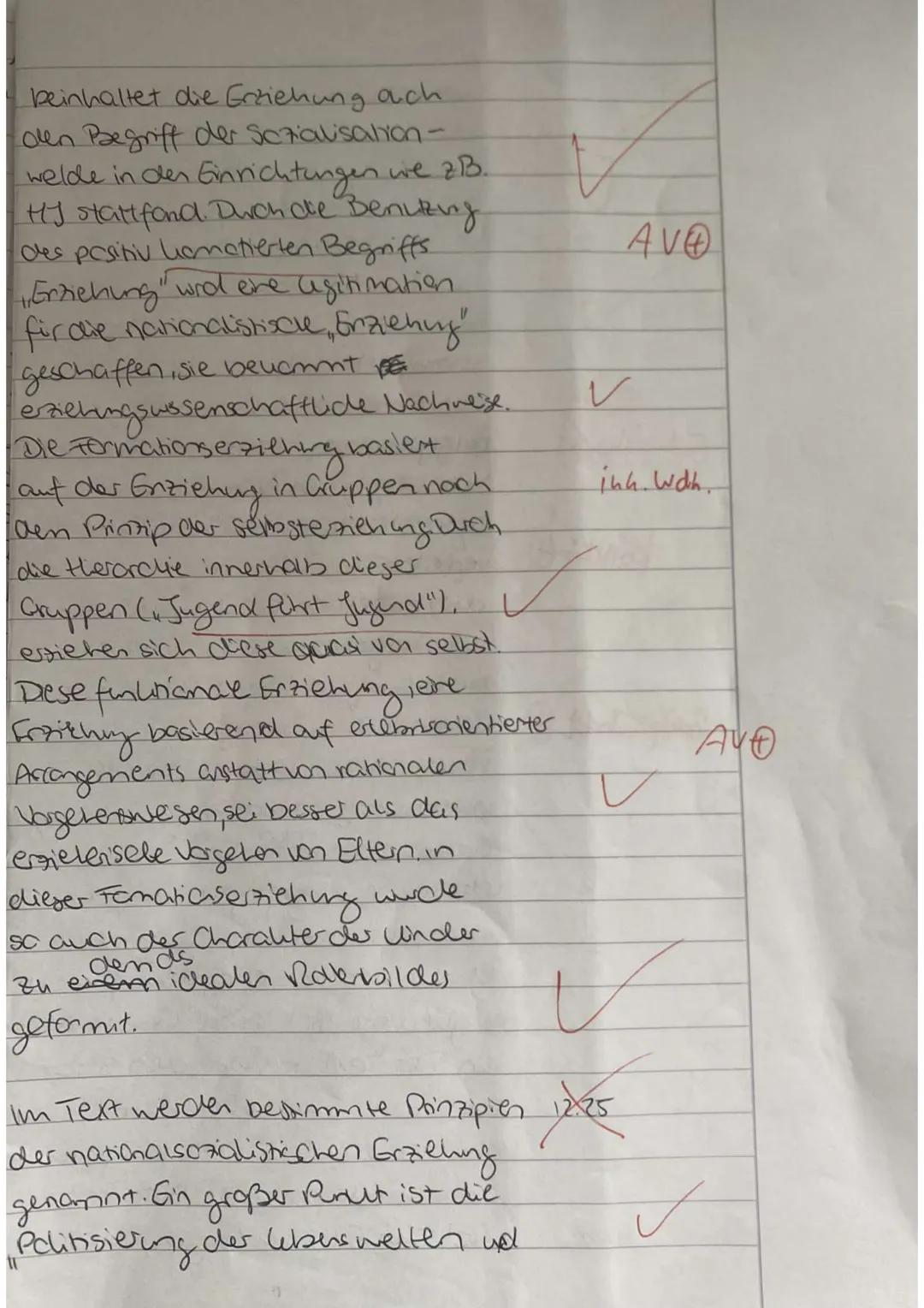 Freffendo
aus dem Roman. Die Ceschister
Oppermann"
Man @ V
Aufgabe 1³
Der vorliegende Text, Kindheit
und Jugend im Nationalsozialismy!
Bergm