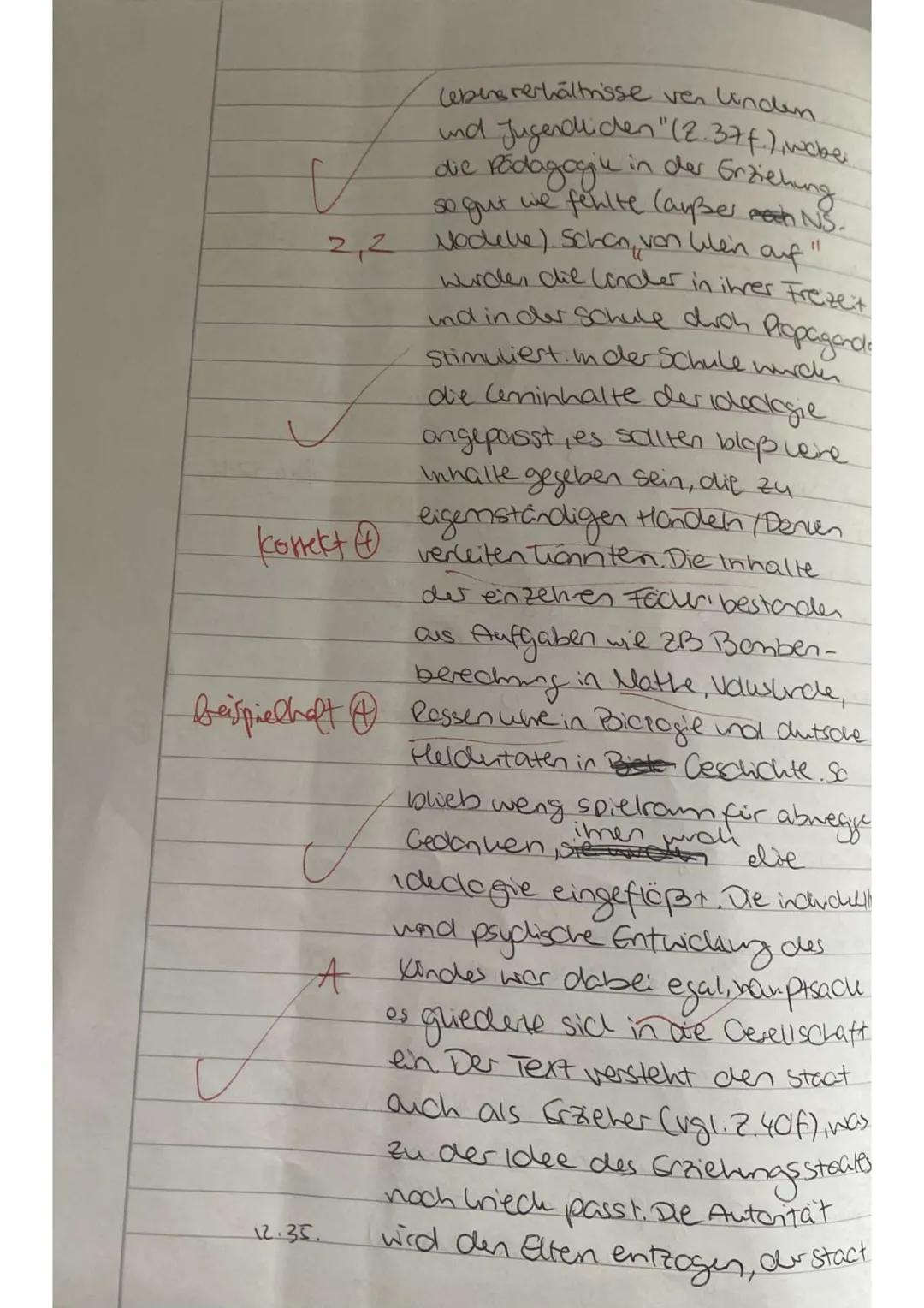 Freffendo
aus dem Roman. Die Ceschister
Oppermann"
Man @ V
Aufgabe 1³
Der vorliegende Text, Kindheit
und Jugend im Nationalsozialismy!
Bergm