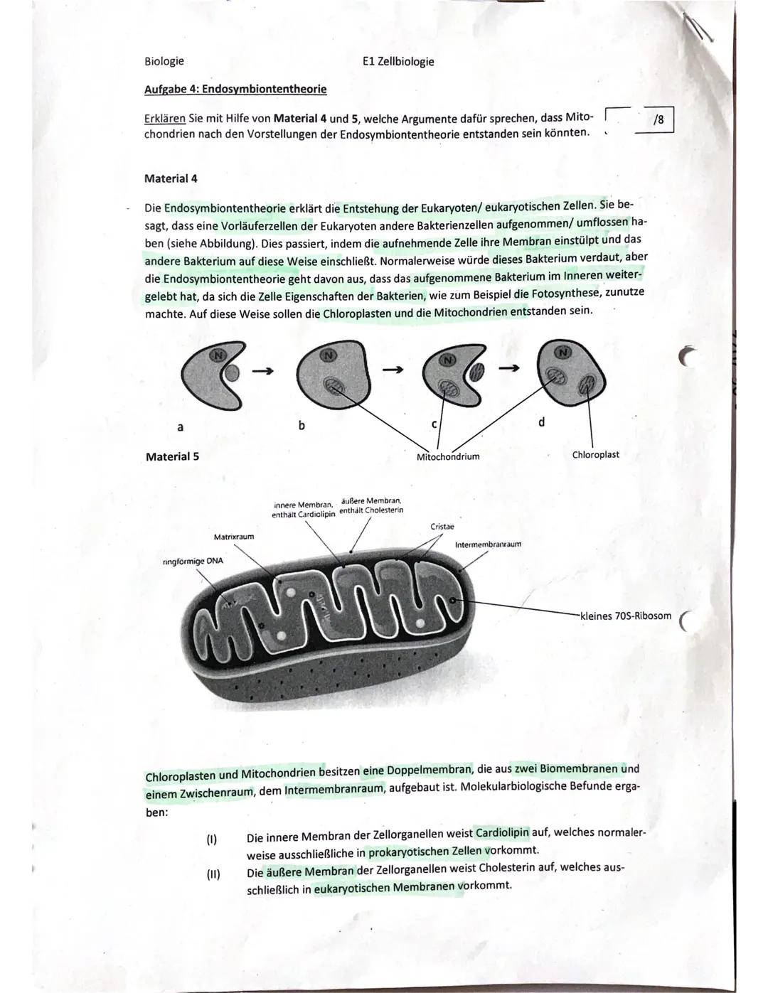 Biologie
Name:
Notenspiegel
Notenpunkte
Bis %
Anzahl
1 1 1-3
Erreichte Punktzahl: /50 BE
Note:
Begründen
Beschreiben
Beschriften
Erklären
Er