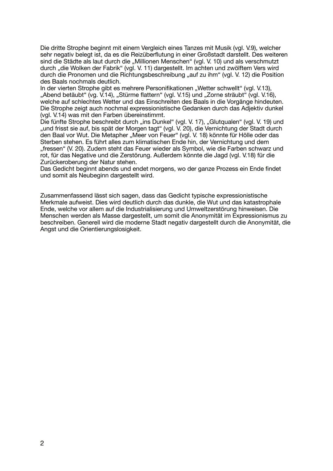 Dienstag, 7. November 2023
Gedichtsanalyse
Der Gott der Stadt
Das Gedicht ,,der Gott der Stadt" aus dem Jahr 1910 von Georg Heym ist ein typ