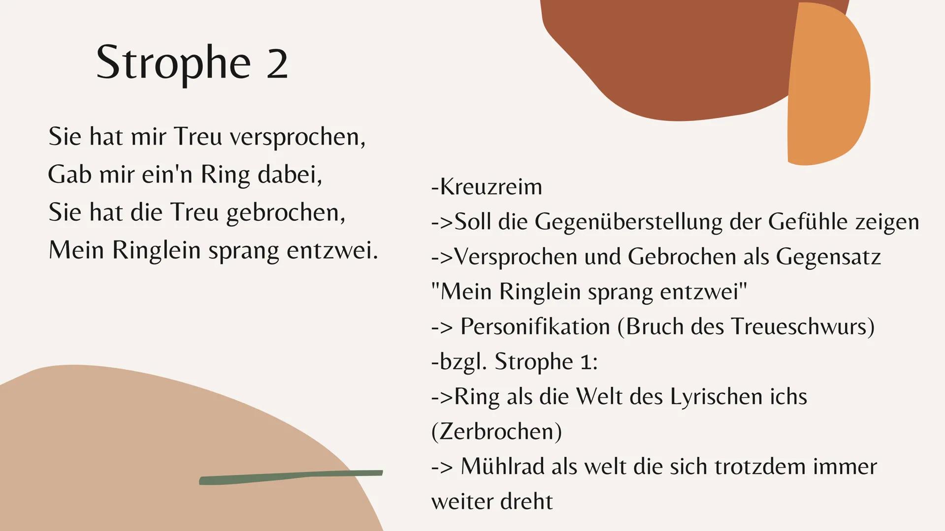 Das zerbrochene
Ringlein
von Eichendorf Joseph von Eichendorf
-geboren am 10. März 1788
-Lyriker und Schriftsteller der deutschen
Romantik
-