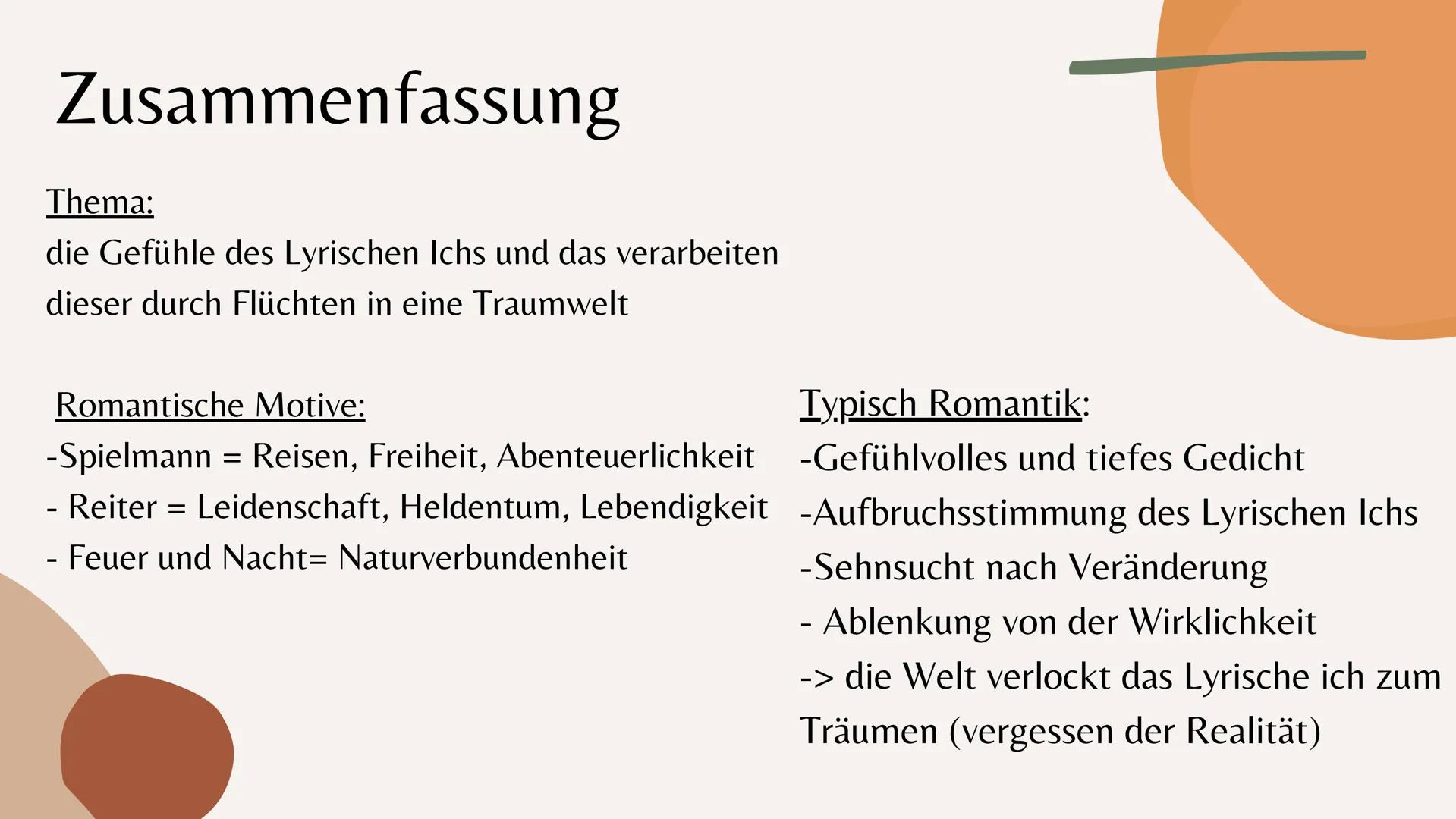 Das zerbrochene
Ringlein
von Eichendorf Joseph von Eichendorf
-geboren am 10. März 1788
-Lyriker und Schriftsteller der deutschen
Romantik
-