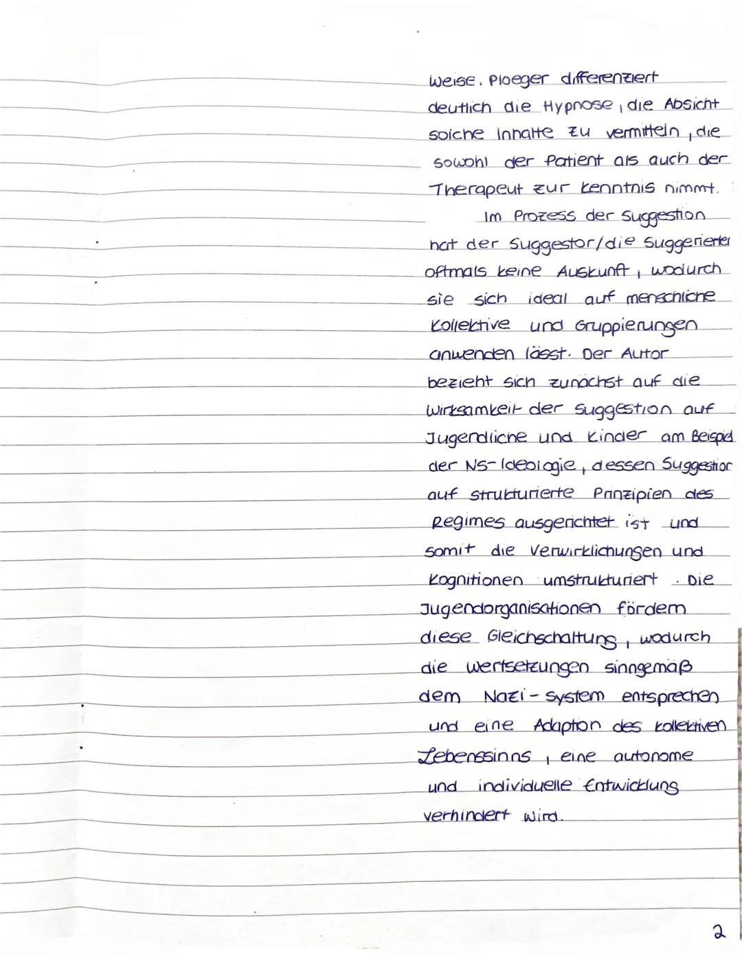 Benl
Andreas Ploeger: Erziehung in der Hitler-Jugend
Voraussetzungen der Indoktrination¹
10
Suche nach Identität
↳ existenzielle Fragen:
11