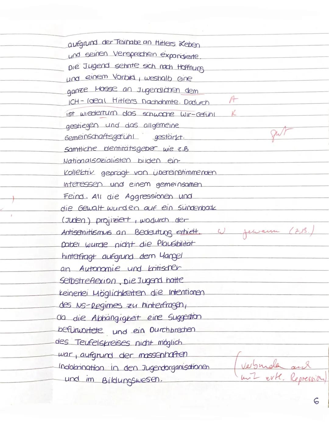 Benl
Andreas Ploeger: Erziehung in der Hitler-Jugend
Voraussetzungen der Indoktrination¹
10
Suche nach Identität
↳ existenzielle Fragen:
11