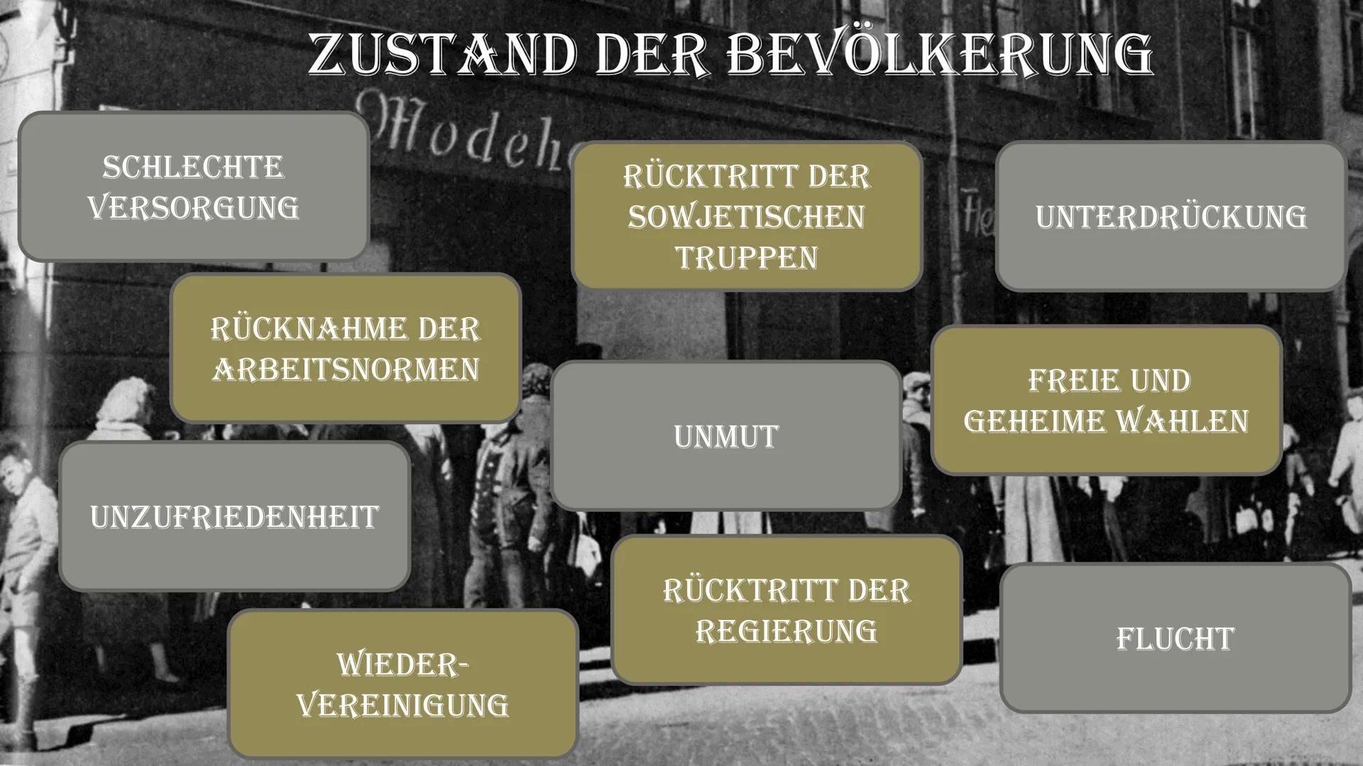 17. JUNI 1953
von Esma Yakut # INHALT
- Was ist passiert?
- Warum ist es passiert?
- Wie ist es passiert?
- Was waren die Folgen und Auswi