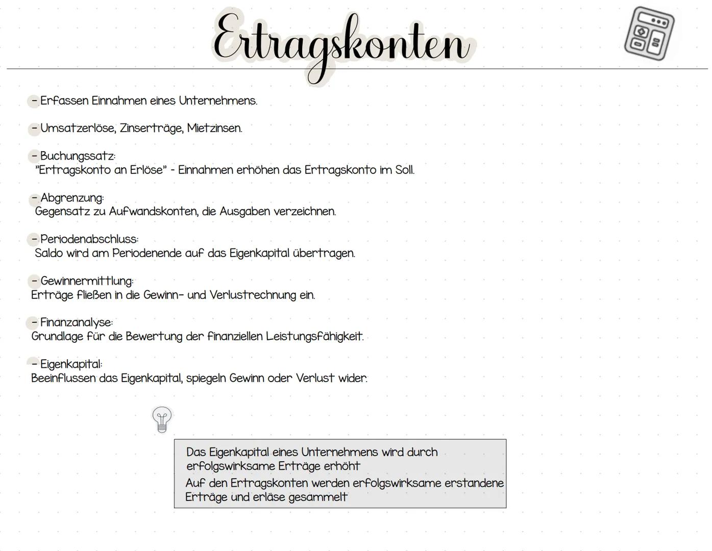 # Aufwandskonto
Anwendung des Aufwandskontos:
1. Monatliche Gehaltszahlungen:
* Erfassung der Gehaltskosten auf dem Aufwandskonto.
*