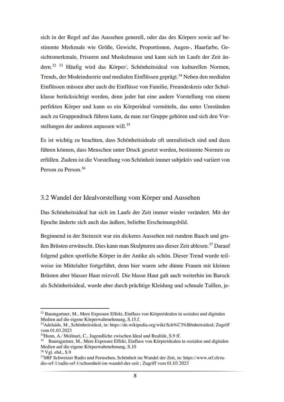 Domgymnasium liiil Verden
Die Auswirkungen Sozialer Medien und Fernsehen auf die Körper-
wahrnehmungen Jugendlicher
Facharbeit im Seminarfac