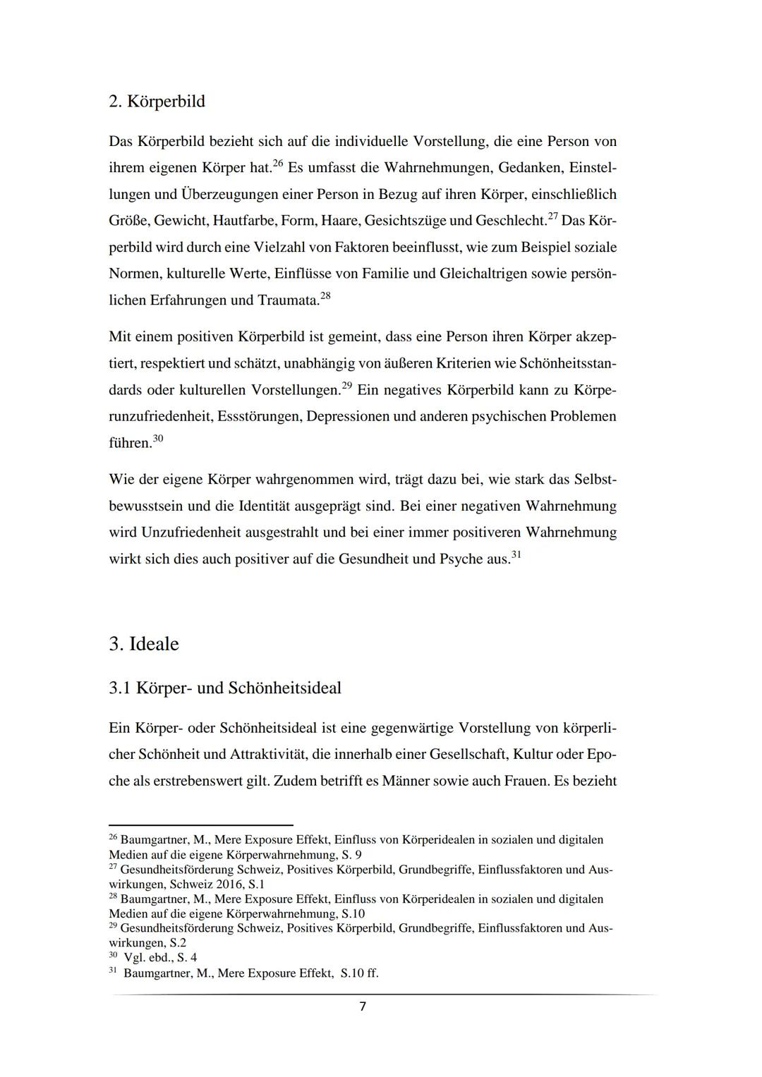 Domgymnasium liiil Verden
Die Auswirkungen Sozialer Medien und Fernsehen auf die Körper-
wahrnehmungen Jugendlicher
Facharbeit im Seminarfac