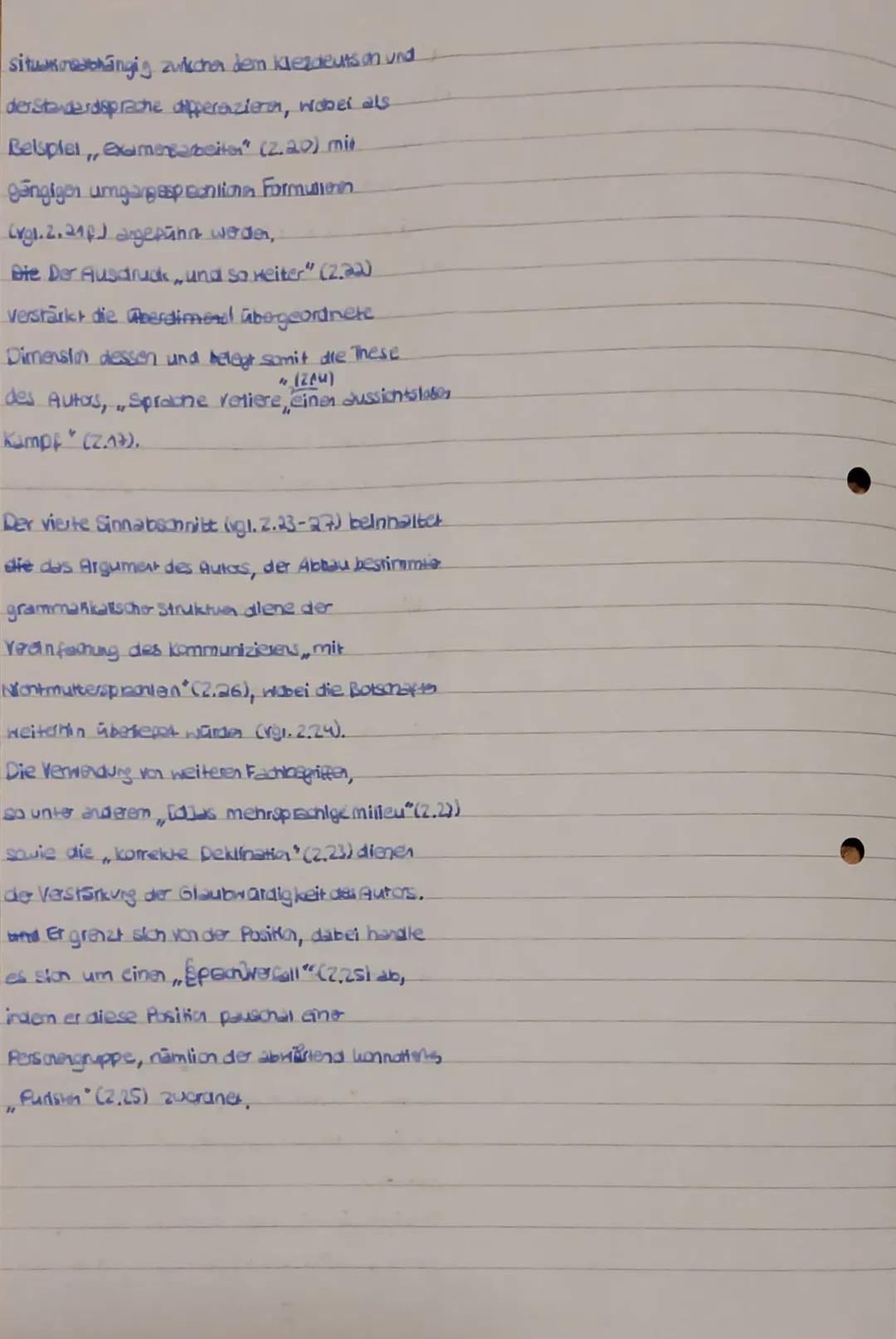 1
Name:
Deutsch Q1 GK4
4. Klausur
16.05.23
Thema: Sprachvarietäten
Aufgabentyp: Analyse eines Sachtextes mit weiterführendem Schreibau