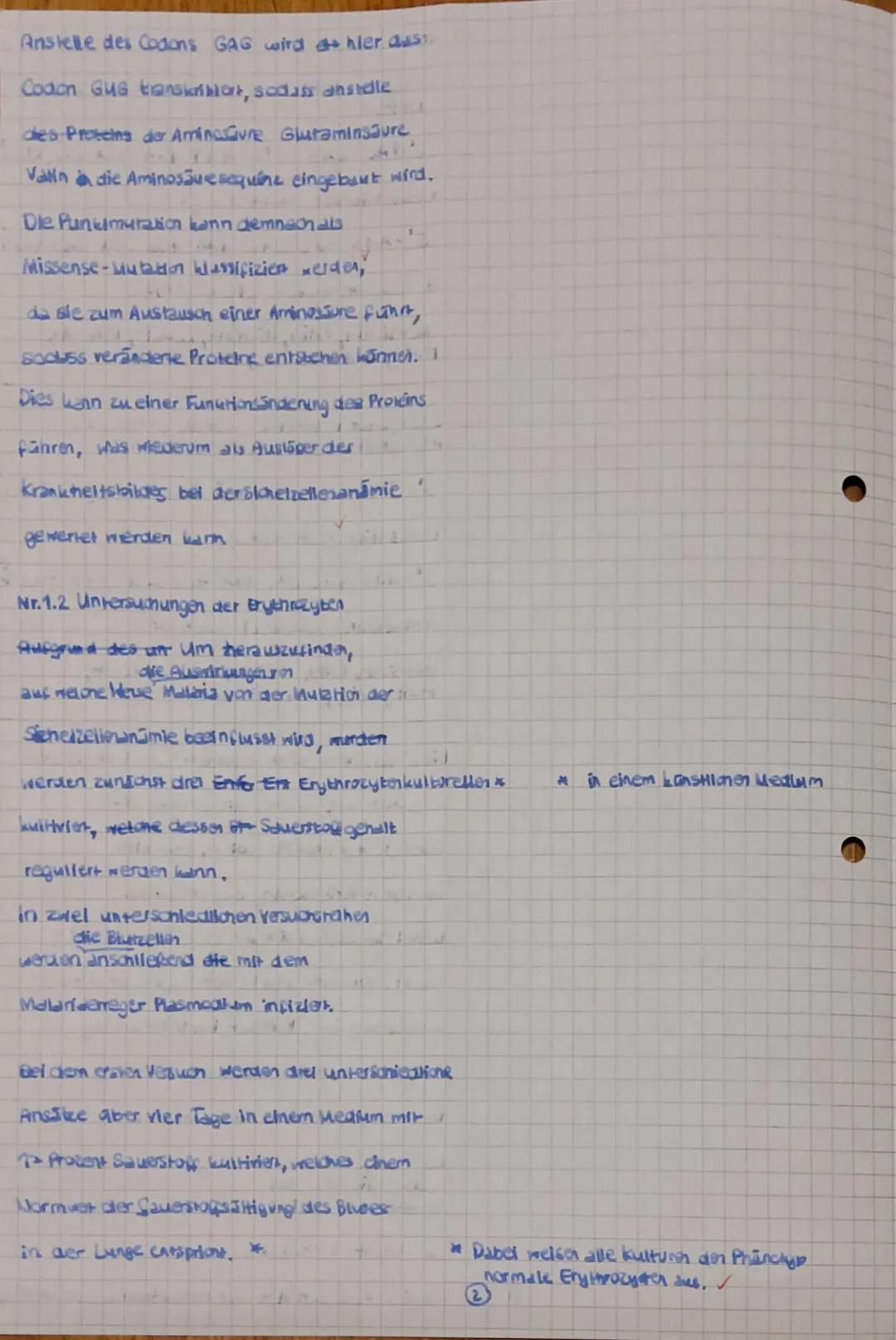 # 1. Klausur Gk-5 QI Biologie
# Bewertungsübersicht und Erwartungshorizor
1.1
*   Nennen Sie die Basensequenzen der mRNAs und die Aminosä