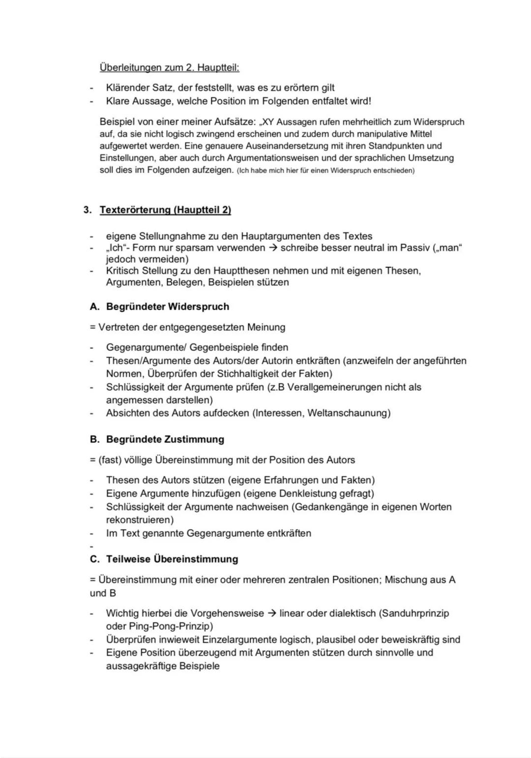 # Textgebundene Erörterung.
AUFBAU
1. Einleitung
- Kurze Hinführung zum Thema („Ohröffner") zum Thema → z.B. ein Zitat, das mit
dem Thema