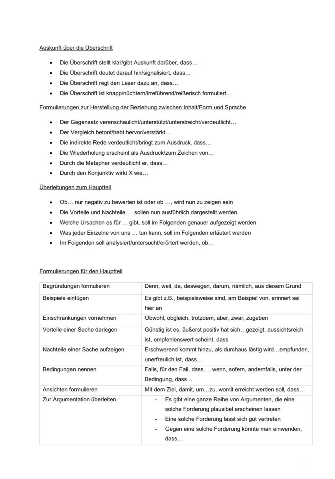 # Textgebundene Erörterung.
AUFBAU
1. Einleitung
- Kurze Hinführung zum Thema („Ohröffner") zum Thema → z.B. ein Zitat, das mit
dem Thema