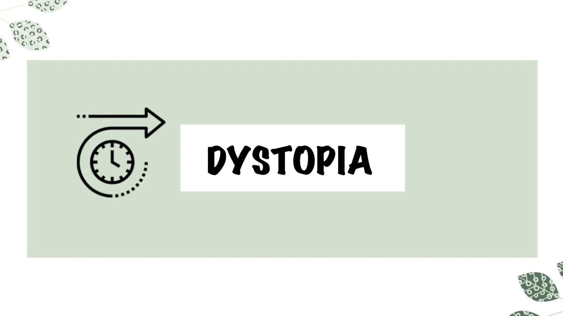 FUTURE
UTOPIA DYSTOPIA
UTOPIA DYSTOPIA
UTOPIA & DYSTOPIA Structure
UTOPIA
→ What is Utopia ?
→ Characteristics/ Benefits
→ Types of Utopia
→