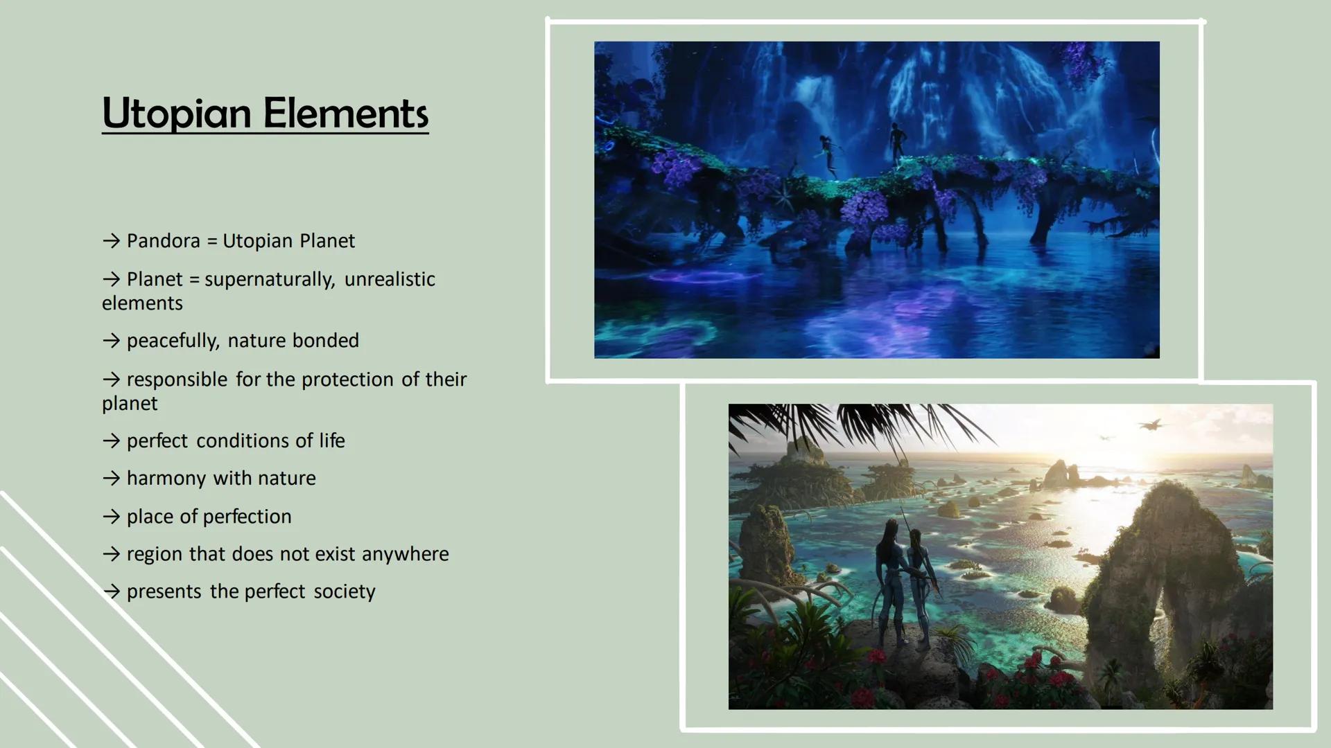 FUTURE
UTOPIA DYSTOPIA
UTOPIA DYSTOPIA
UTOPIA & DYSTOPIA Structure
UTOPIA
→ What is Utopia ?
→ Characteristics/ Benefits
→ Types of Utopia
→