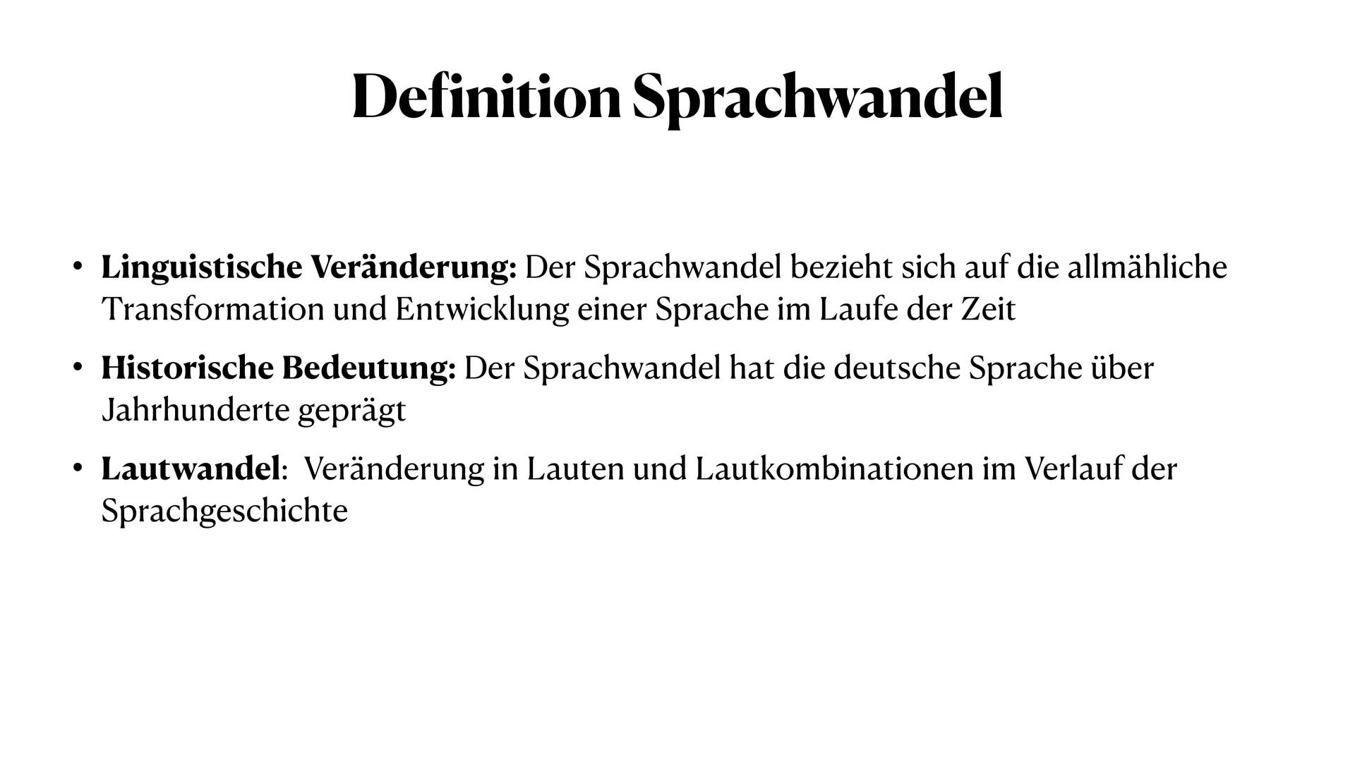 Adobe Stock | #300624218
Adobe Stor
Nob
agopy
Sprachgeschichtlicher Wandel
OSO
pappy Einführung in den Sprachwandel
• Definition des Sprachw