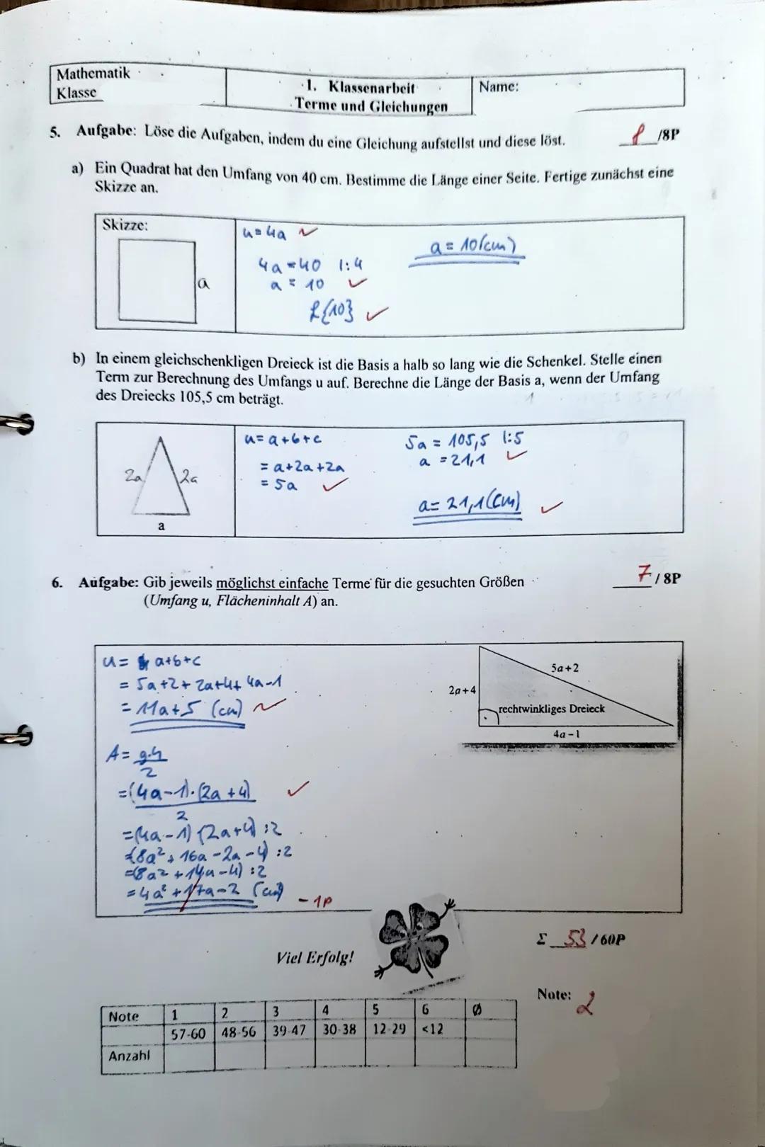 Mathematik
Klass
1. Aufgabe: Löse, wenn nötig, die Klammern auf und vereinfache weitestgehend.
a) 4a+9-3a+2-2a= =a +11
b) c.c·d·c.d = edder