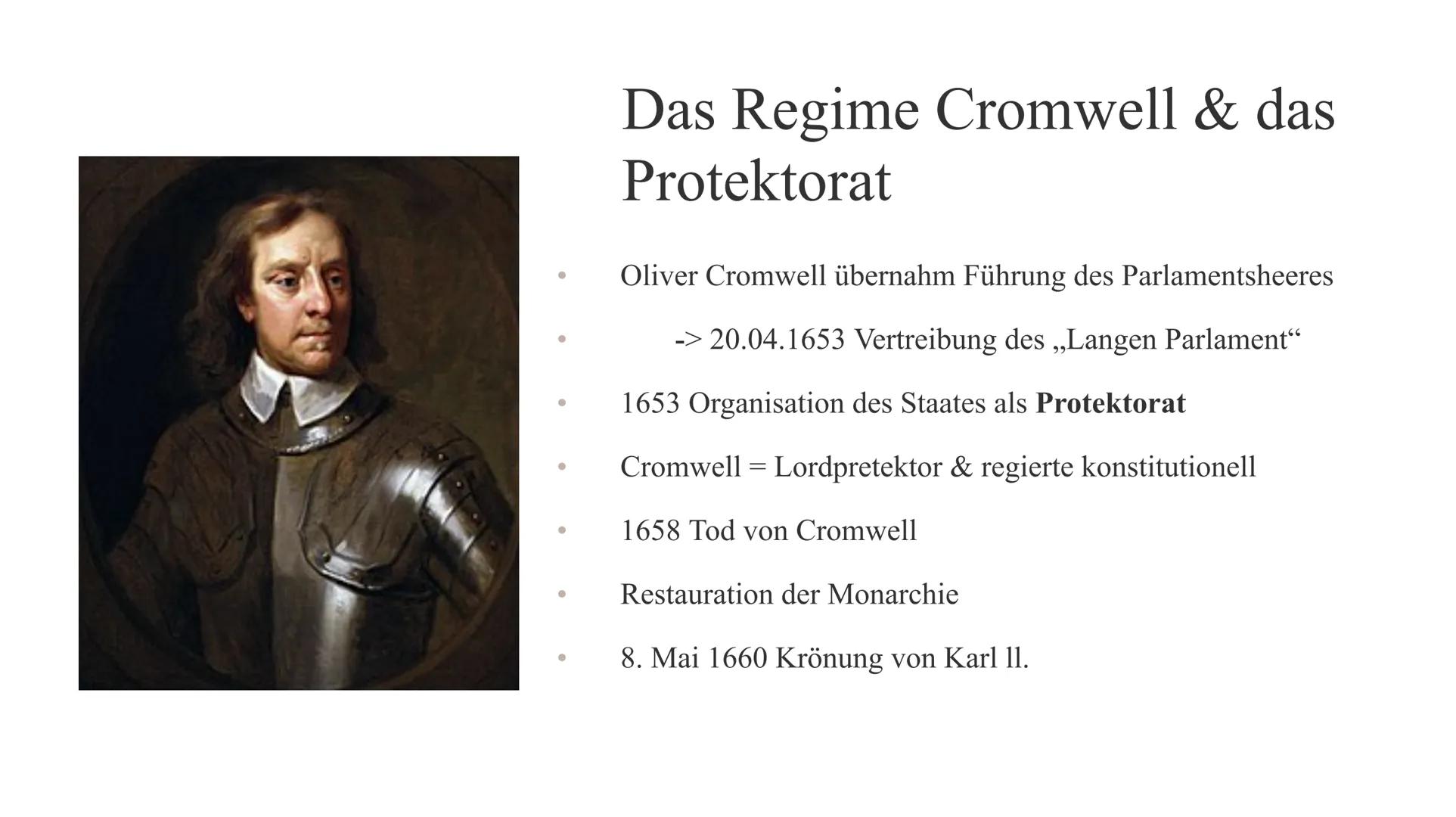 Die Englische
Revolution Gliederung
1. Biografie Karl 1.
2. Ursachen
3. Verlauf der Revolution
4. Glorious Revolution
5. Ergebnisse/ Folgen