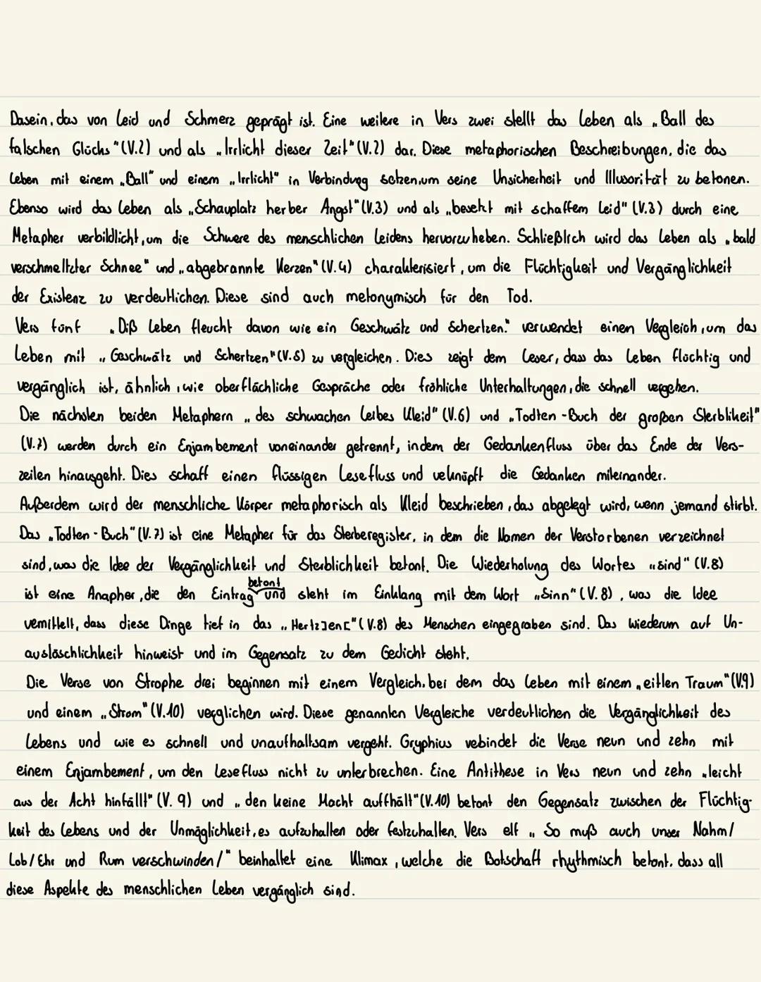 IN Menschliches Elend ON (1663 Barock)
1. Das Gedicht.. Menschliches Elend" wurde von Andreas Gryphius im Jahr 1663 veröffentlicht und gehör