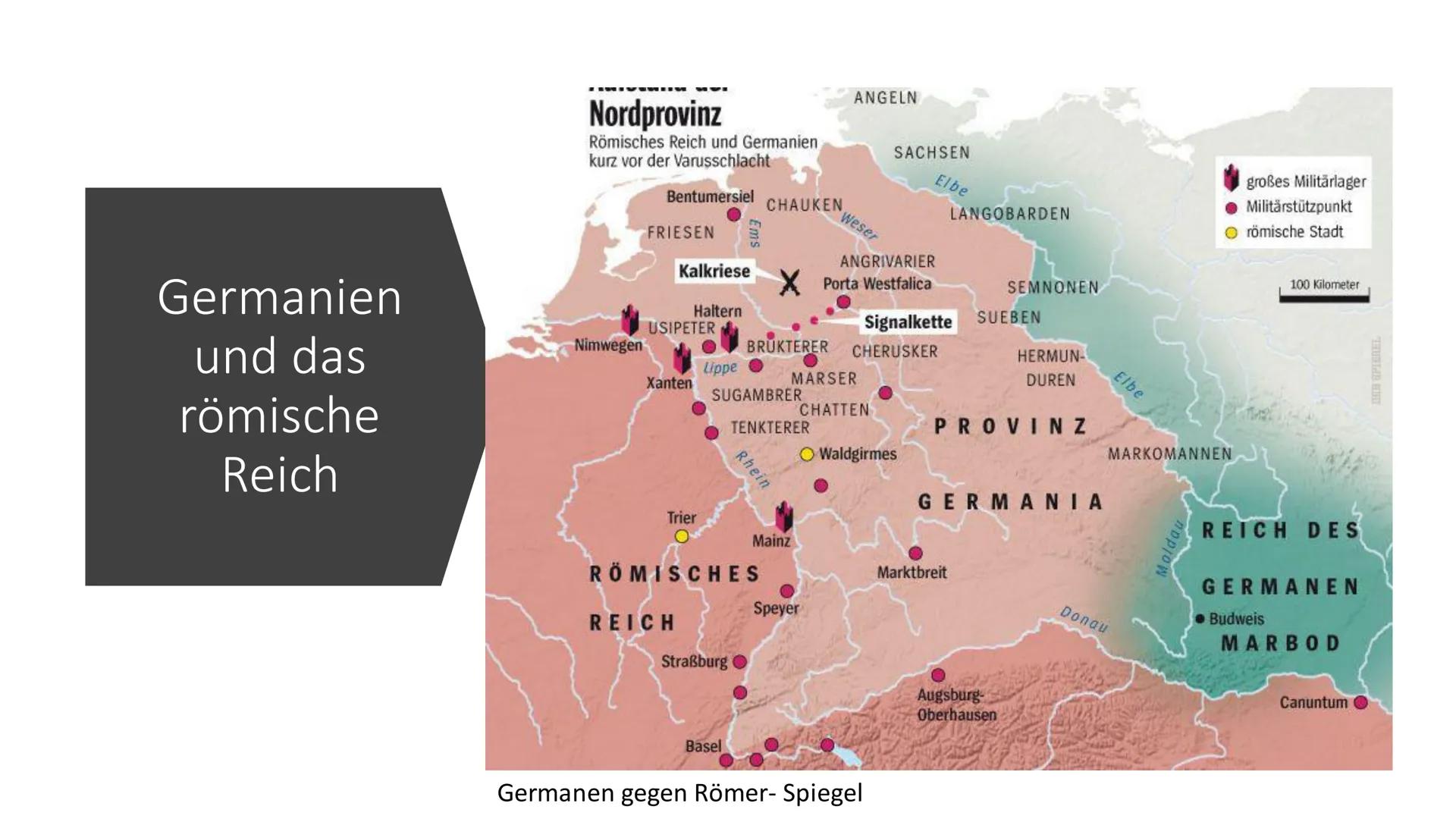 Verhältnis von Römern und
Germanen
Mia
Bild: Römer und Germanen, Treffen in Zethlingen
- Foto von Pinterest: Helmut Krämer Inhaltsverzeichni