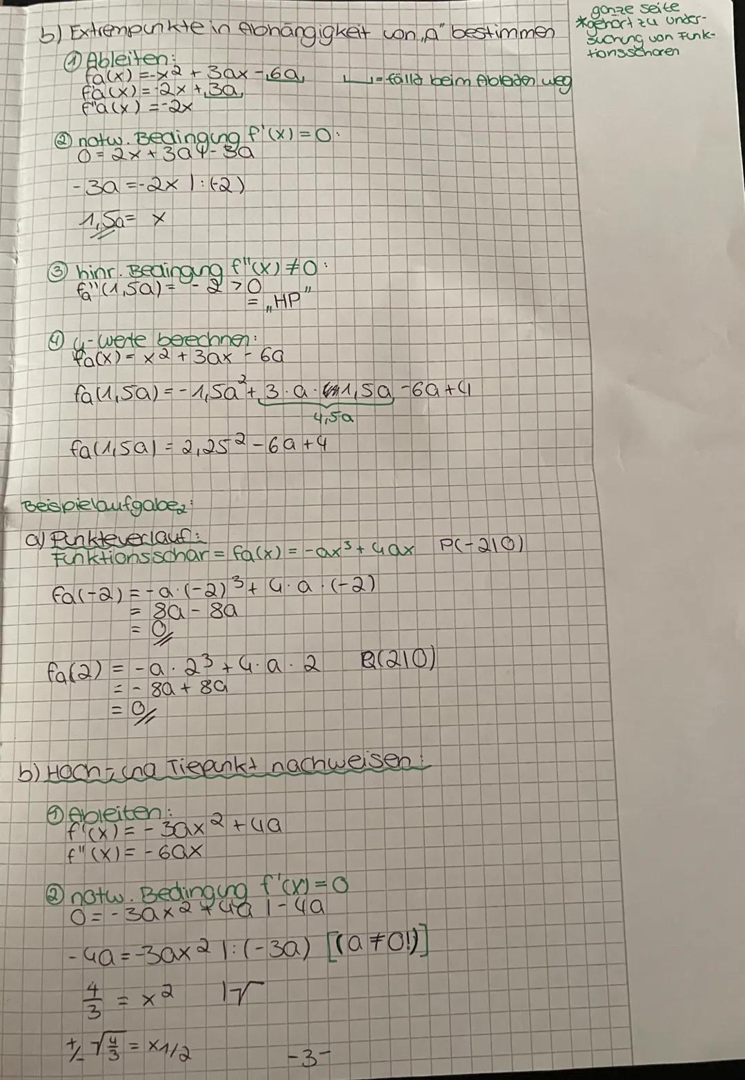 # Mathe
LERNZETTEL 06.03
# Themen:
FUNKTIONSSCHAREN:
- Funktion mit Parameter,.... " untersuchen
- Funktionsscharen untersuchen
INTEGRALRE