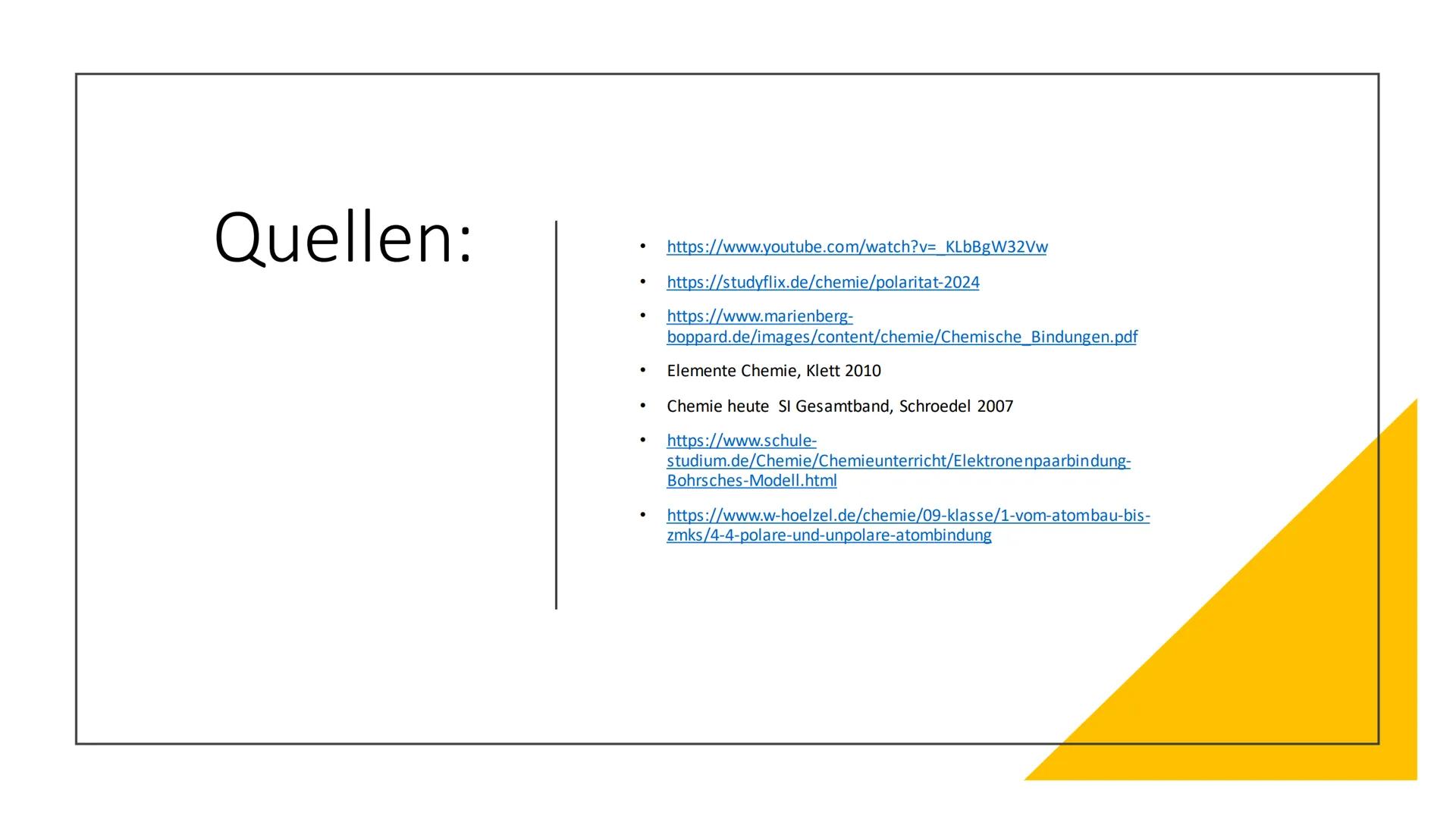 Polare und unpolare
Elektronenpaarbindung
(kovalente Bindung) Elektronegativität
1,008
<Atommasse
HSymbol des Elementes
Wasserstoff
1 2,1
↑