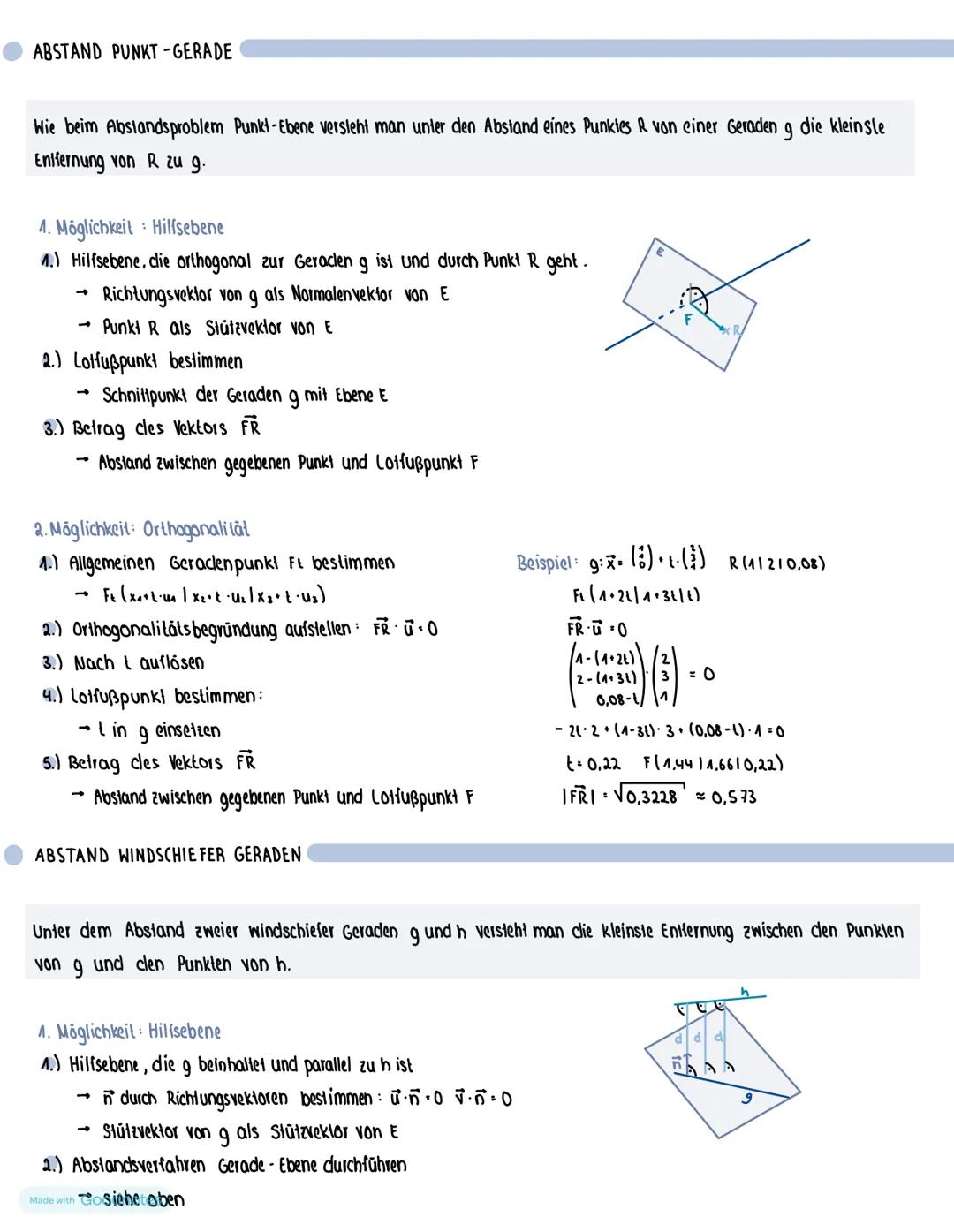LINEARE ALGEBRA
GRUNDLAGE
VEKTOREN
Zu einem beliebigen Punkt im dreidimensionalen Raum (x41x21x3) bzw. (xlyla), 2.B. P(61714), gelangt man,