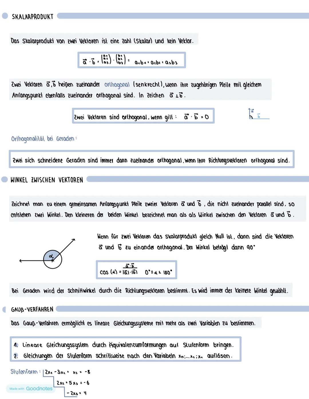 LINEARE ALGEBRA
GRUNDLAGE
VEKTOREN
Zu einem beliebigen Punkt im dreidimensionalen Raum (x41x21x3) bzw. (xlyla), 2.B. P(61714), gelangt man,