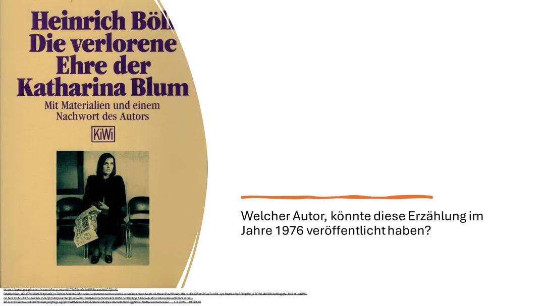 Die verlorene Ehre der Katharina Blum