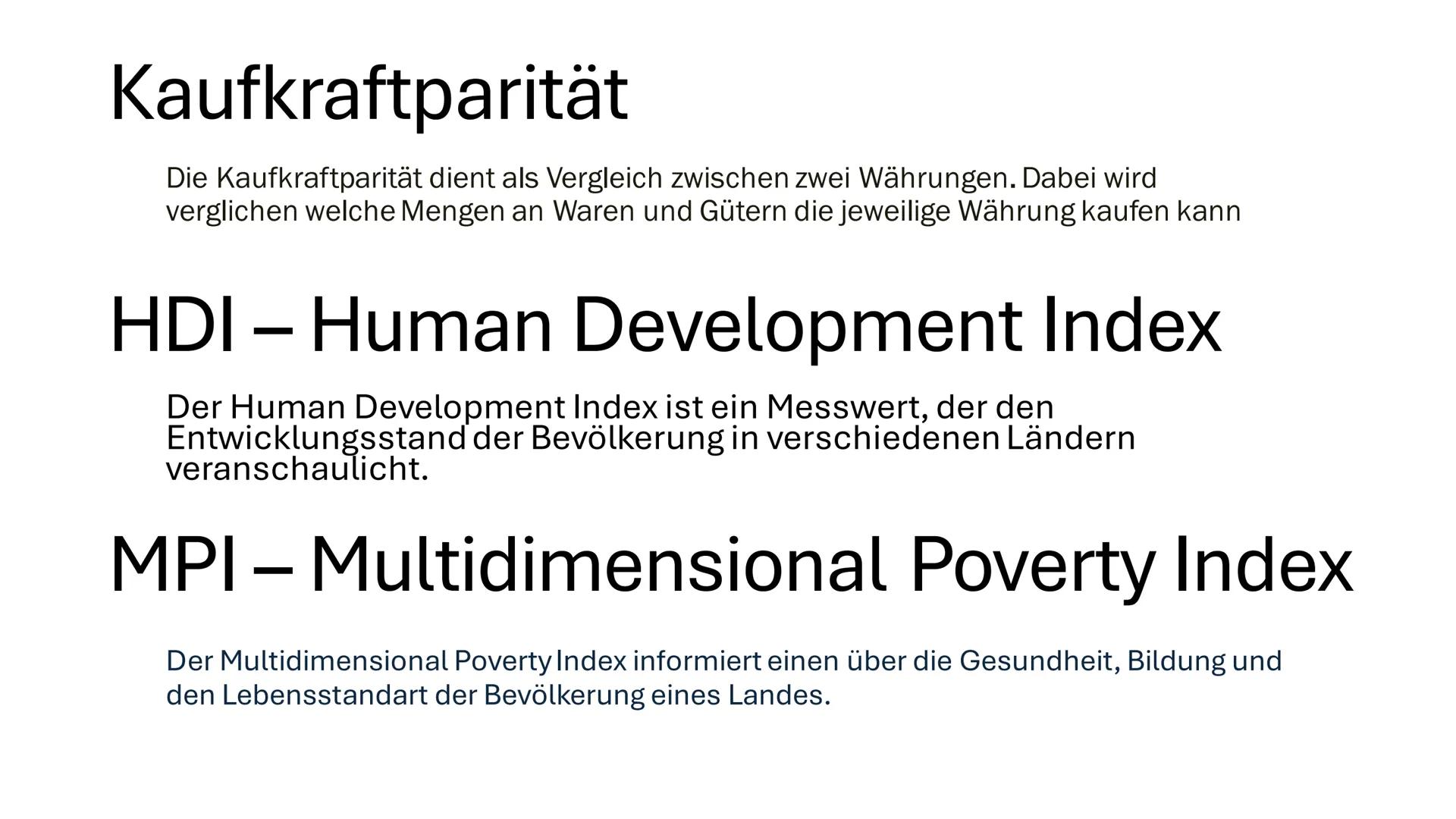 Globale Disparitäten Gliederung
• Indikatoren
• Entwicklungs-, Schwellen- und Industrieländer
• Theorie und Modell der Fragmentierung
• Theo