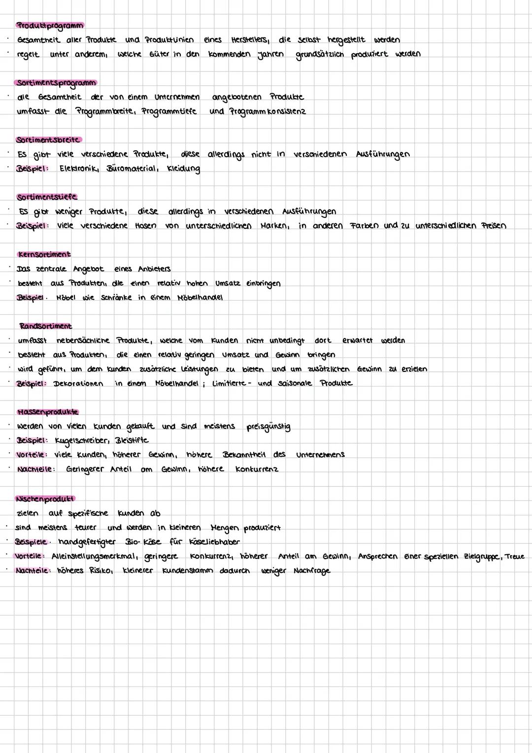 Beschaffung
Der Beschaffungsprozess
→
4. Sortimentsplanung
was wird benötigt?
->
wie viel wird benötigt? Ziel ist die optimale Bestellmenge