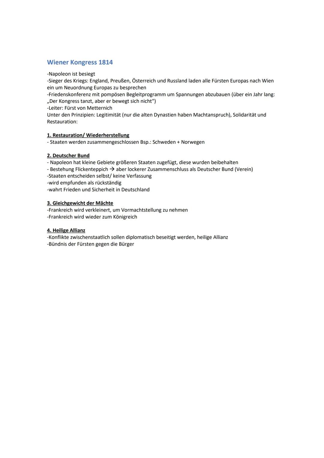 Lernzettel Geschichte Abitur Q1 bis Q4