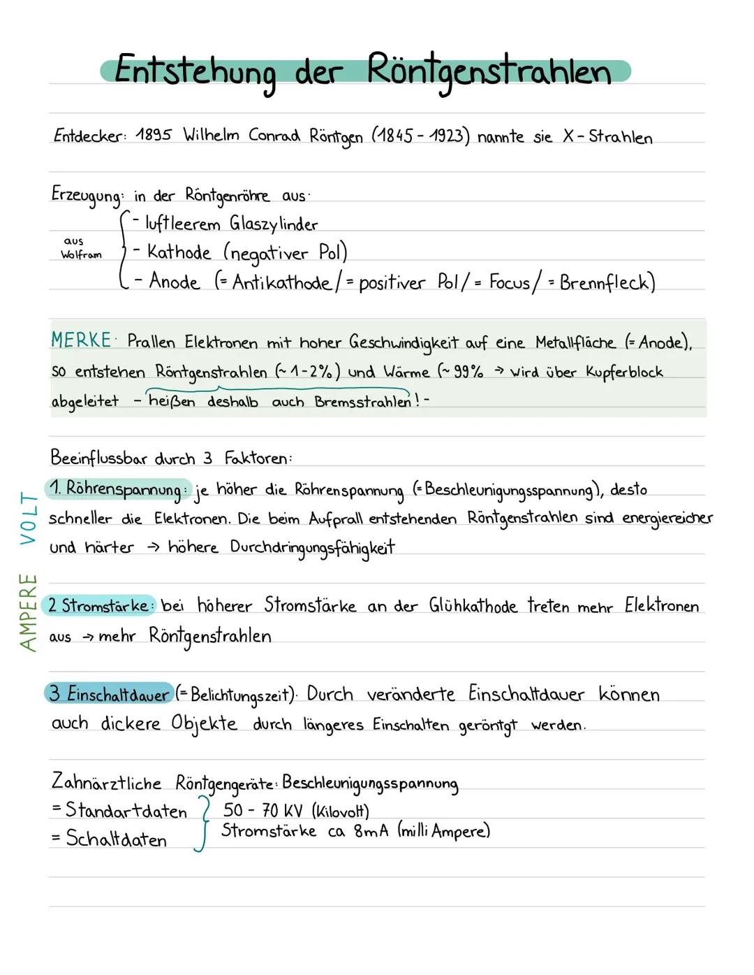 Röntgen/ ZFA