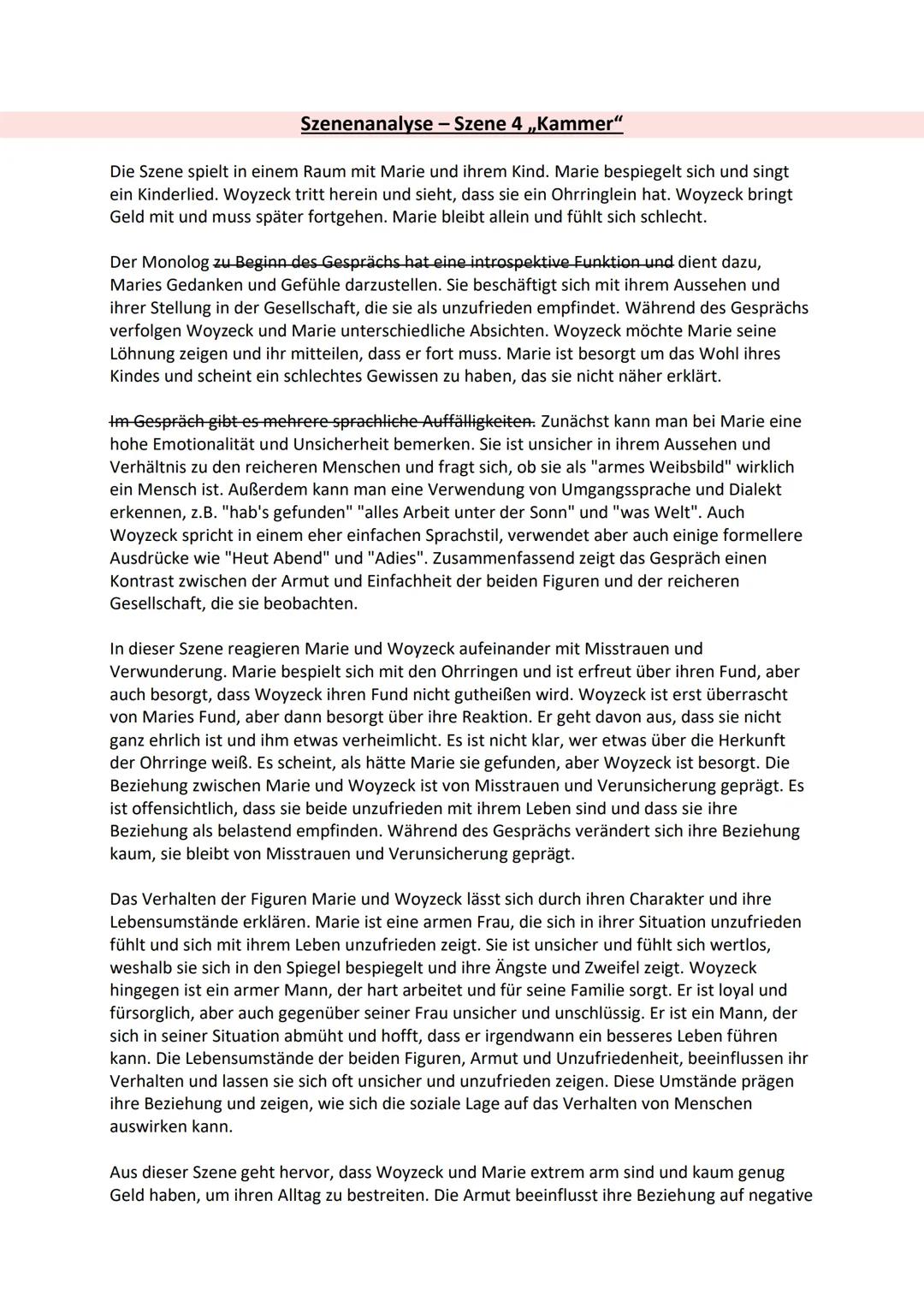 woyzeck # Rollenbiografien (Woyzeck)
Wer bist du?
Ich bin woyzeck, ein Solaat und armer Taglõhner
In welcher Beziehung stehst du zu den an
