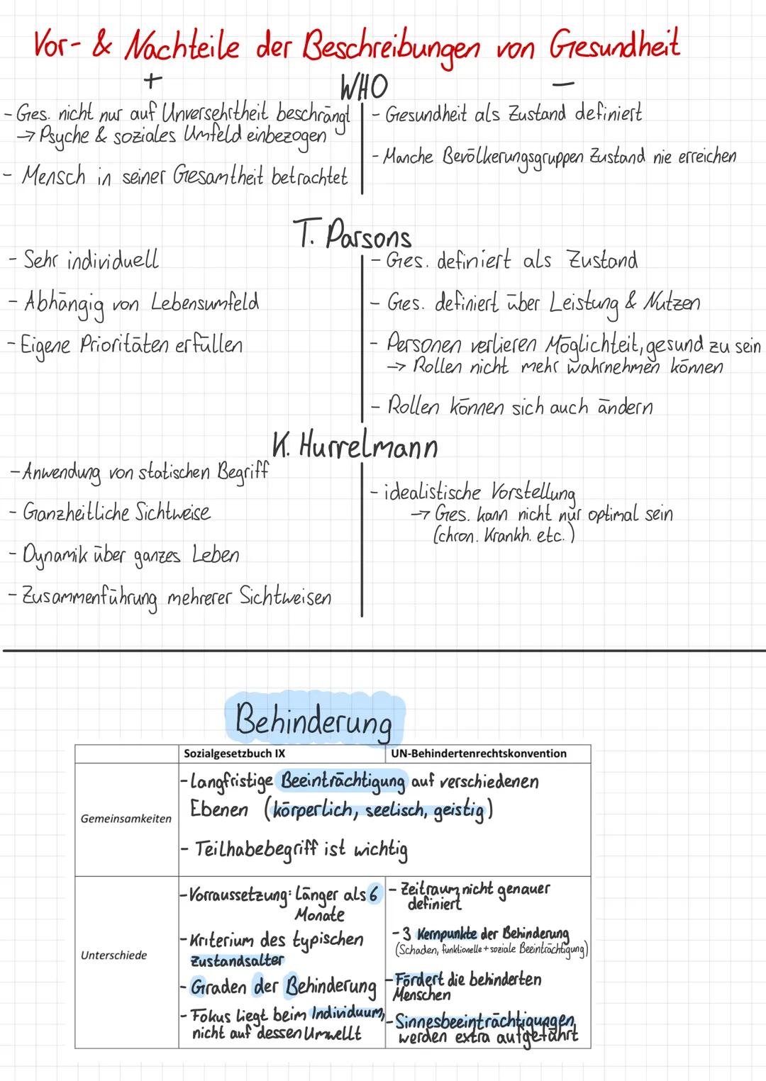 11.1 Definitionen
Krankheit
Krankheit ist eine subjektiv empfundene oder objektiv feststellbare Beeinträchtigung
oder Störung des vollkommen