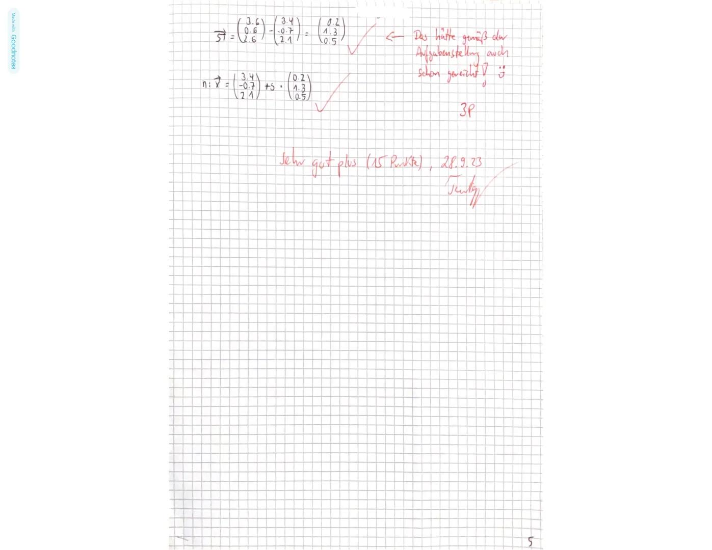 Mathematik Q1-GK
Klausur Nr. 1
19.09.23
Vor- und Nachname:..
Hilfsmittel (2. Teil): iPad/WTR, Formelsammlung
Gesamtbearbeitungszeit: 90 Min.