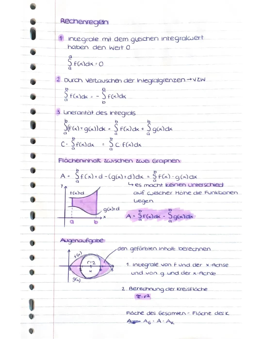 Integralrechnung – Seite 3